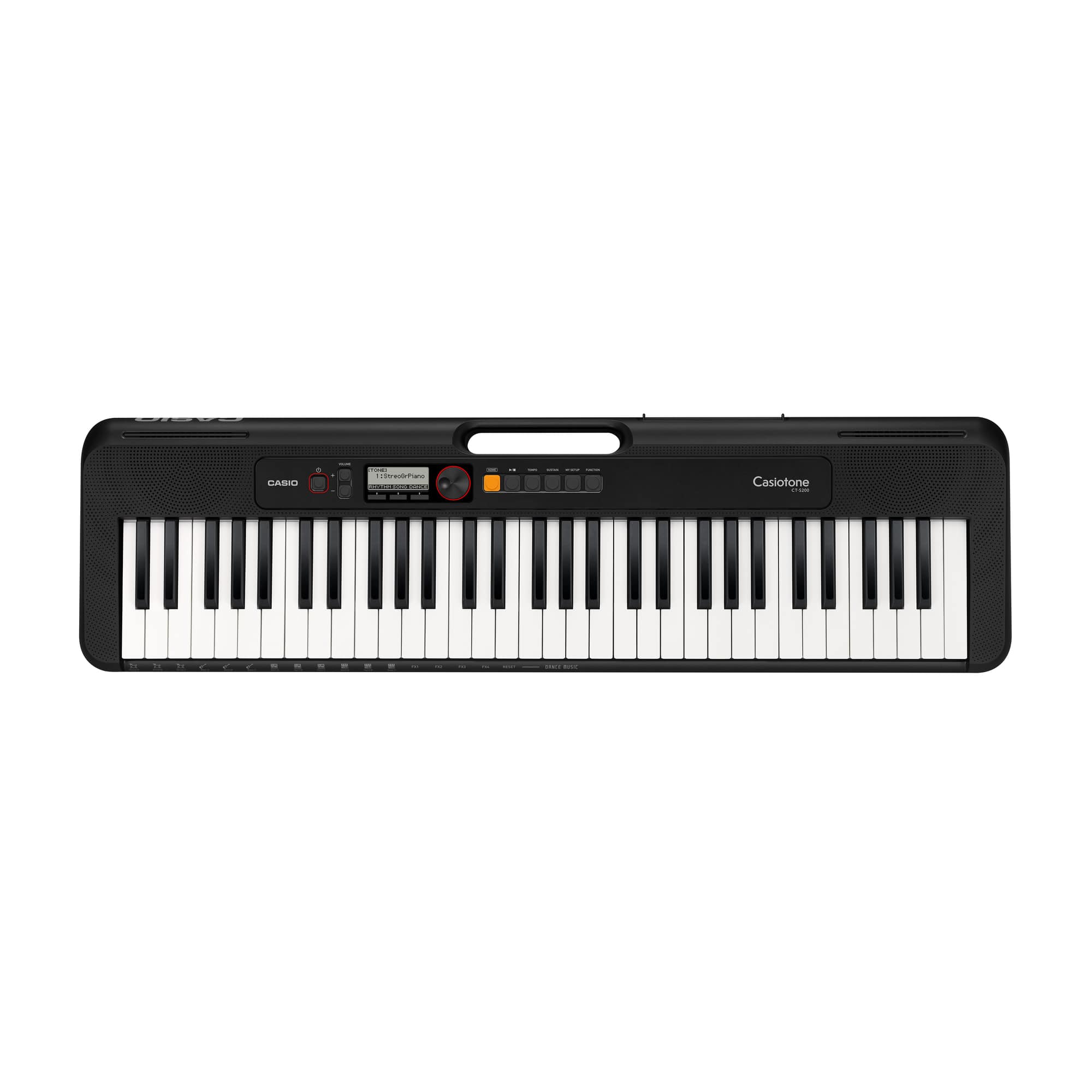 Casio CTS200BK tone 61-Key Portable Keyboard - Black #CTS200BK
