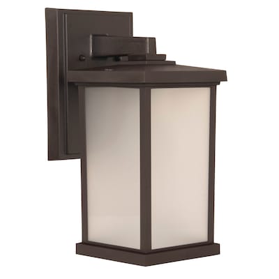 Craftmade Composite Lanterns 60-Watt 17-in Bronze Transitional Post Light Craftmade Composite Lanterns 60-Watt 17-in Bronze Transitional Post Light