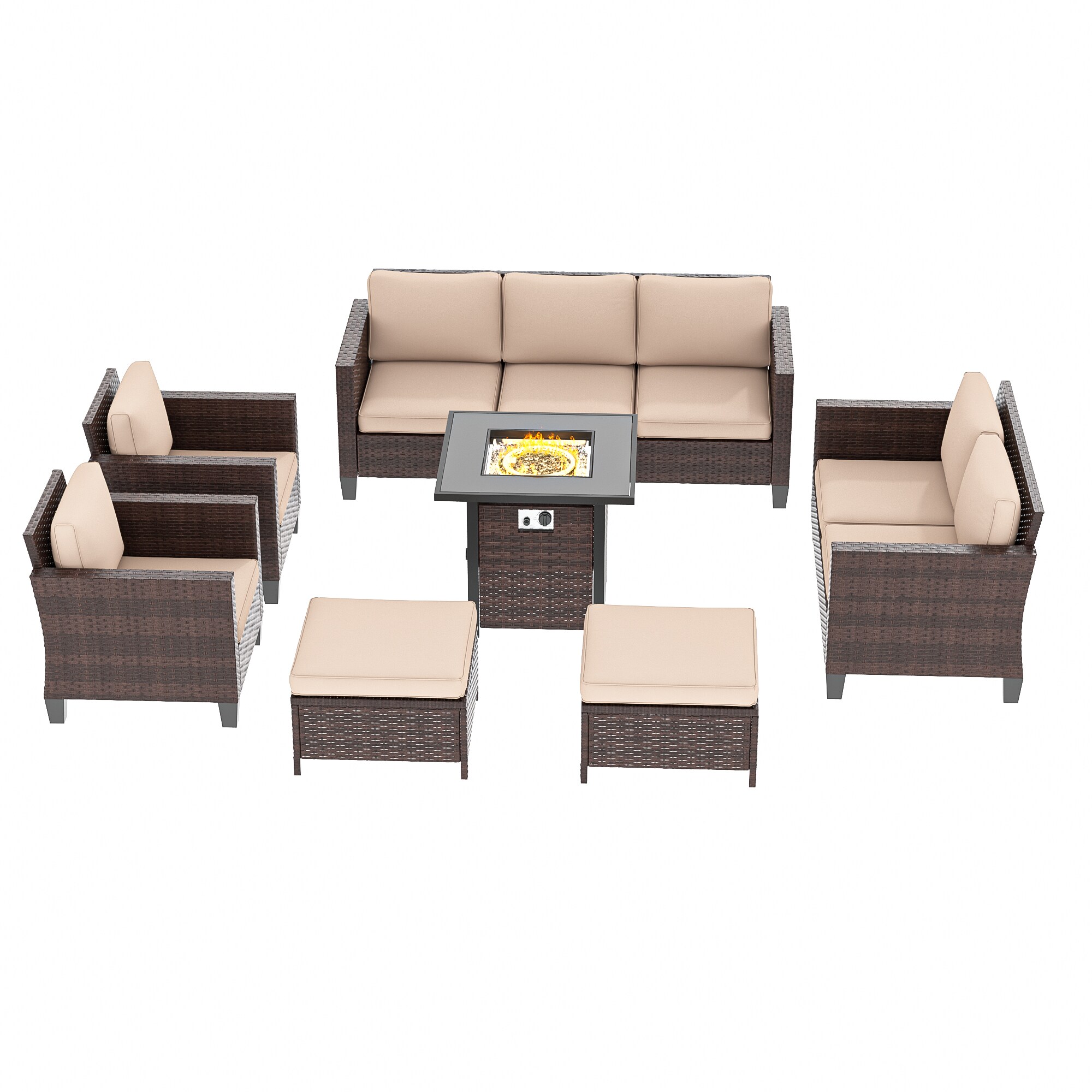 ACEGOSES LW-115BSD-S3T4 Patio-Conversation-Sets - View #6