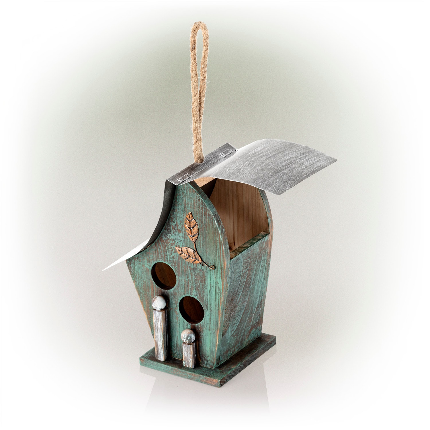 Alpine Corporation YEN134HH-TUR Bird-Houses - View #10