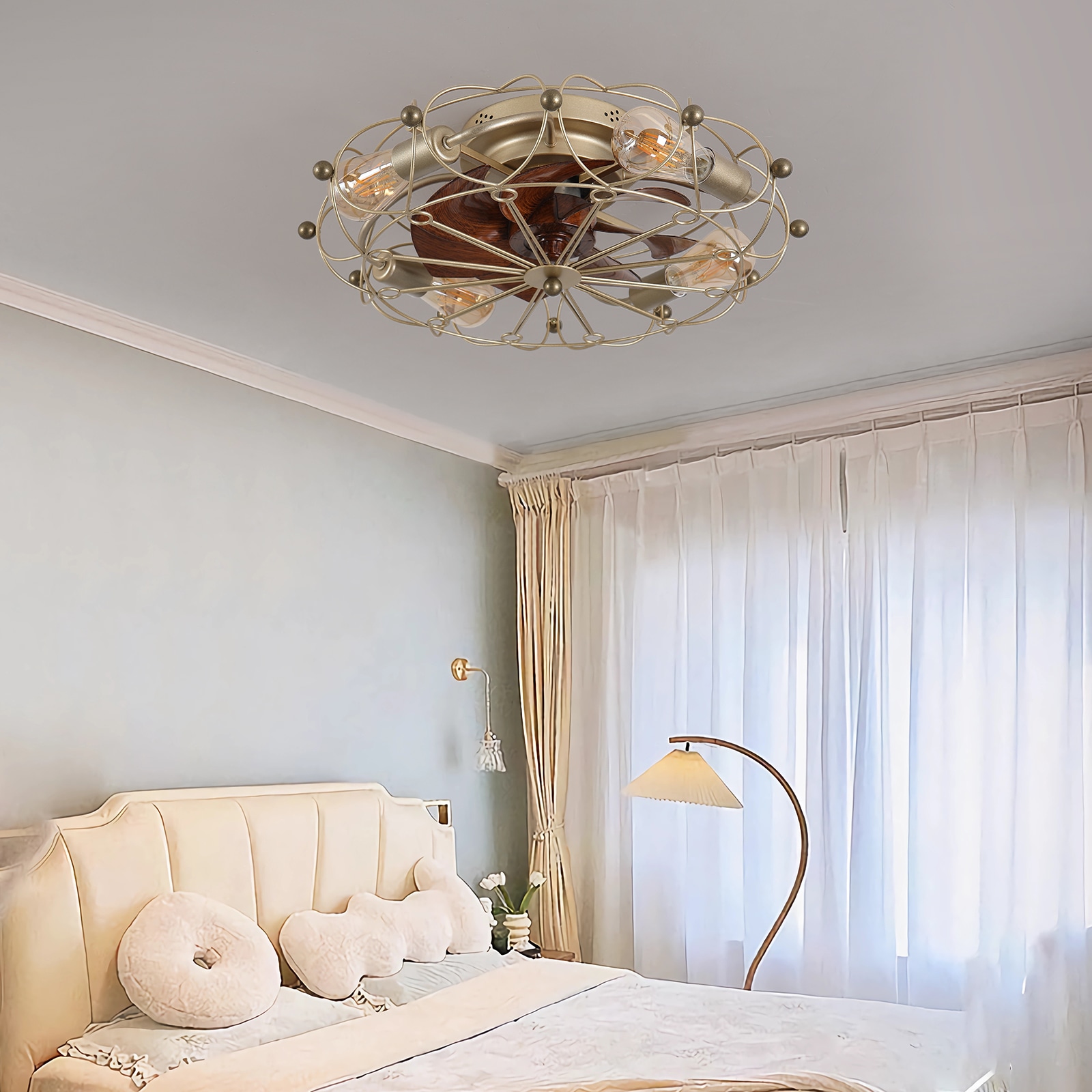 WELLFOR AMHEM-04BK Ceiling-Fans - View #7