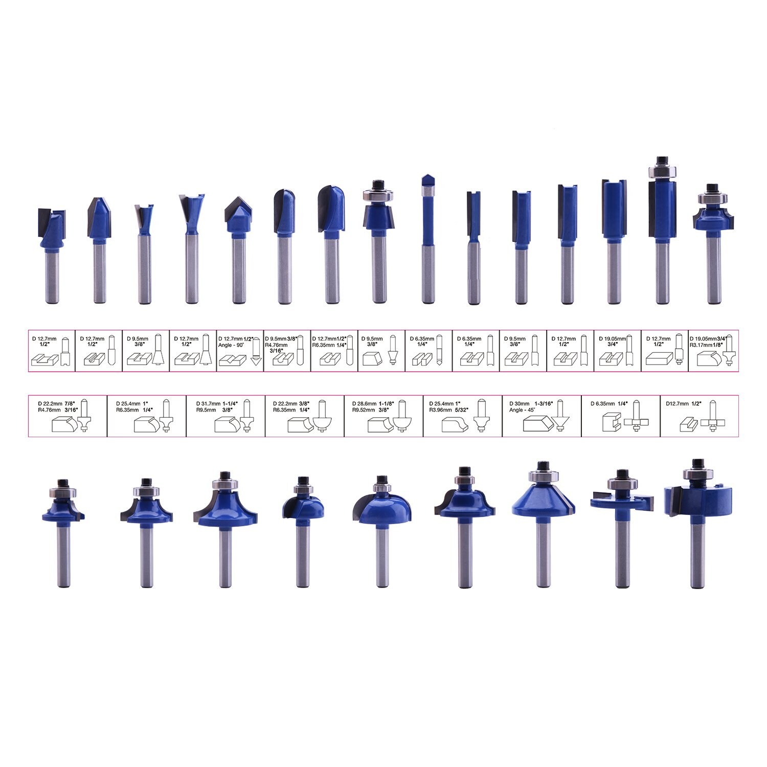 JVFCXXV LJV0810C029 Cabinetry-Joinery-Router-Bits - View #2