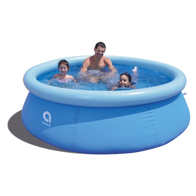 8 Ft X 25 In Round Above Ground Pool, 8 Ft Above Ground Pool