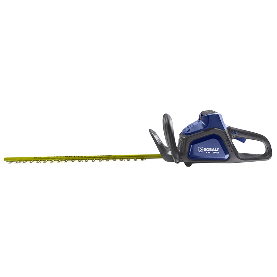 Kobalt 40-Volt 24-in Dual Cordless Electric Hedge Trimmer 2 Ah (Battery  Included and Charger Included) in the Cordless Electric …
