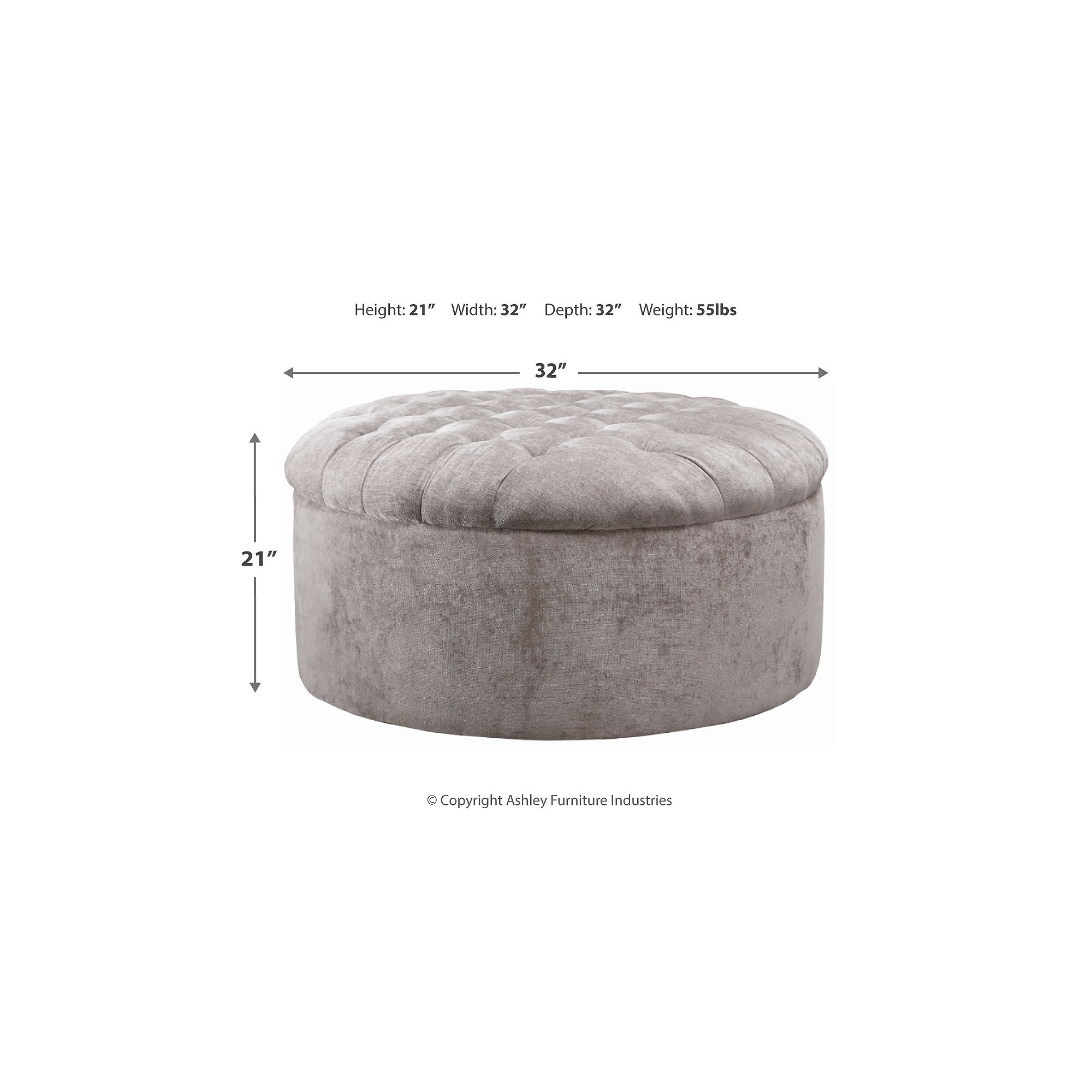 Signature Design by Ashley 1240408 Indoor-Ottomans - View #6