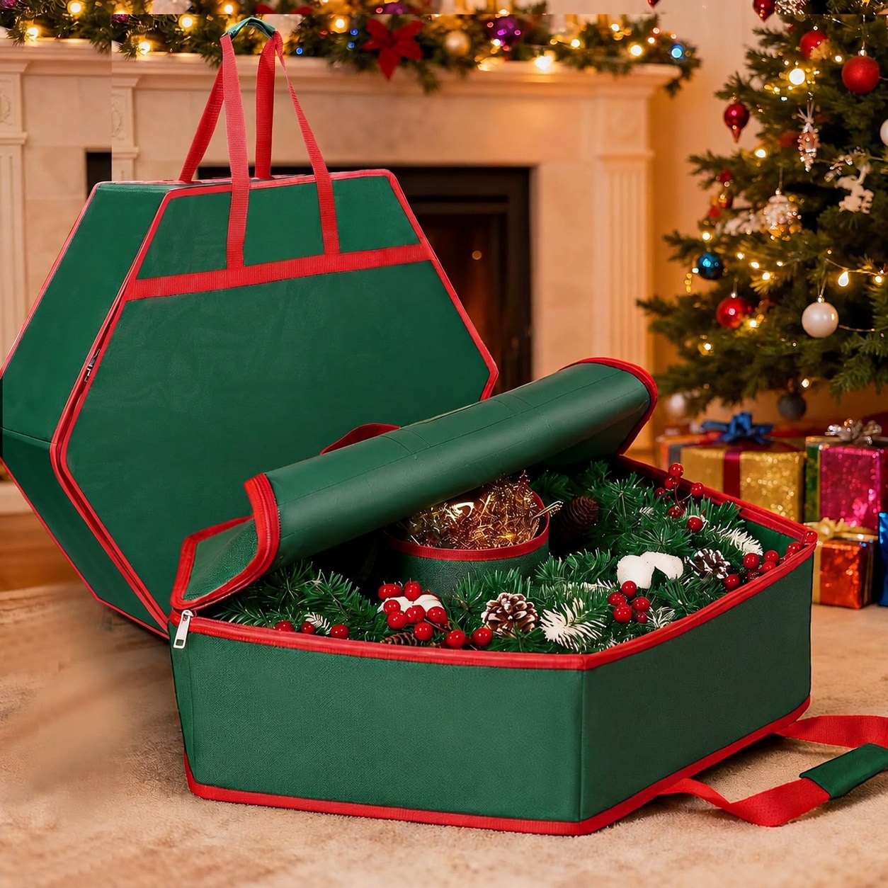 KIWDZFU LKI0612B040 Wreath-Storage - View #4