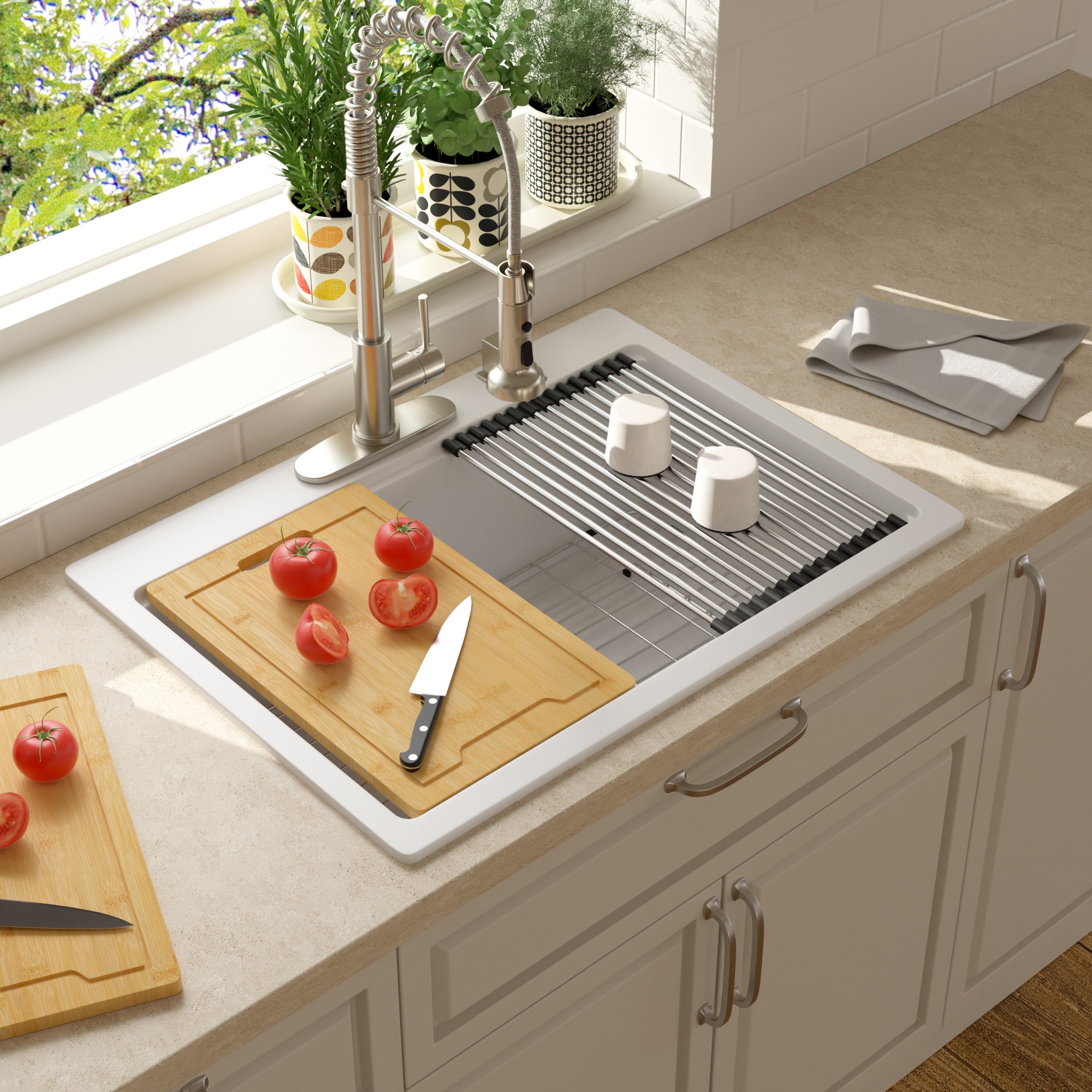 Lordear LD-SYSWHTS30 Kitchen-Sinks - View #2