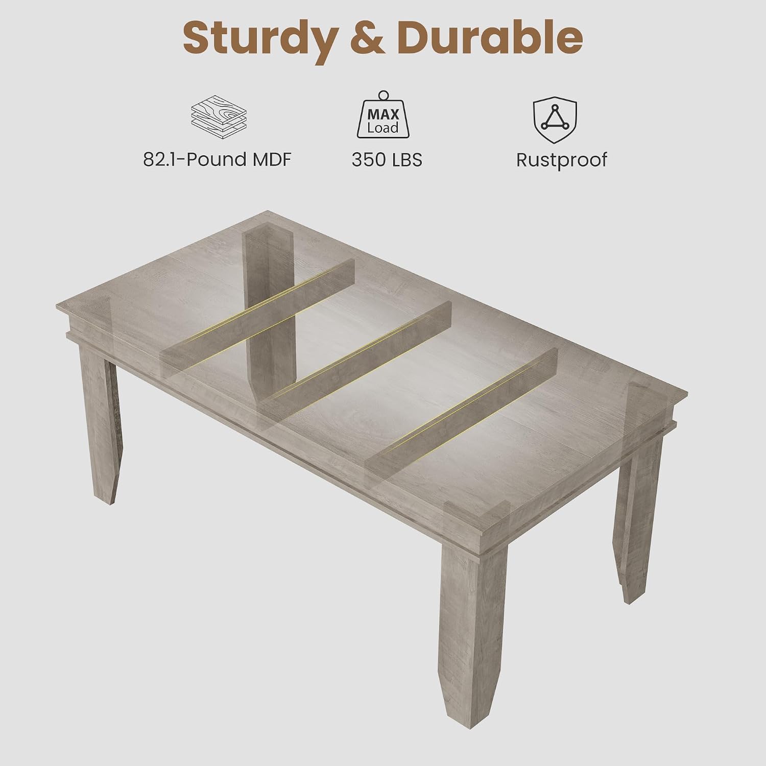 Garvee BJE-PDVGXSUC0EYF Dining-Tables - View #5