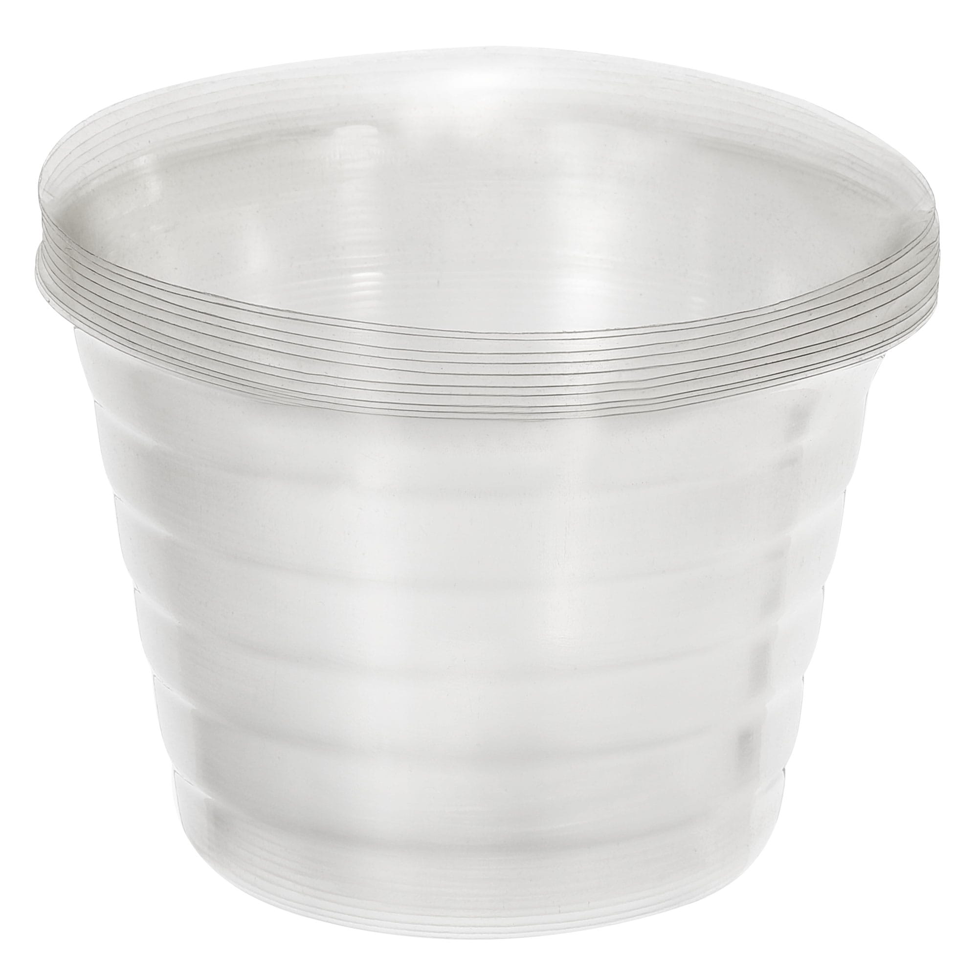 Unique Bargains - Plant Pot Saucer 4.3 Inch Plastic Round Flower Drip Tray for Indoor Outdoor Cle...