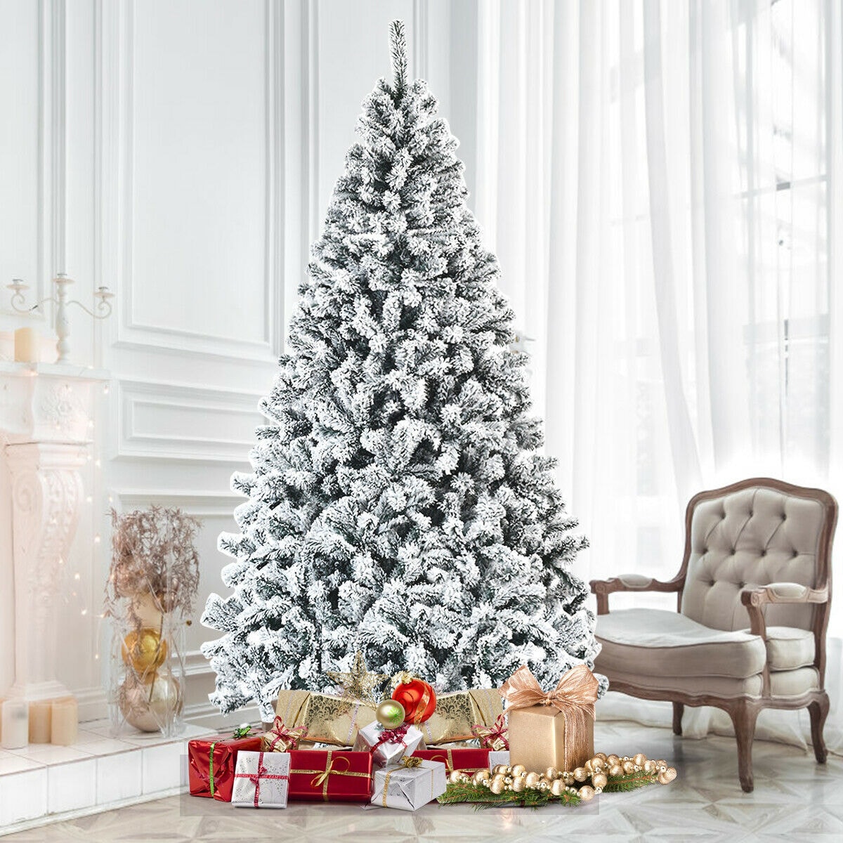 WELLFOR CM-HWY-22068 Artificial-Christmas-Trees - View #5