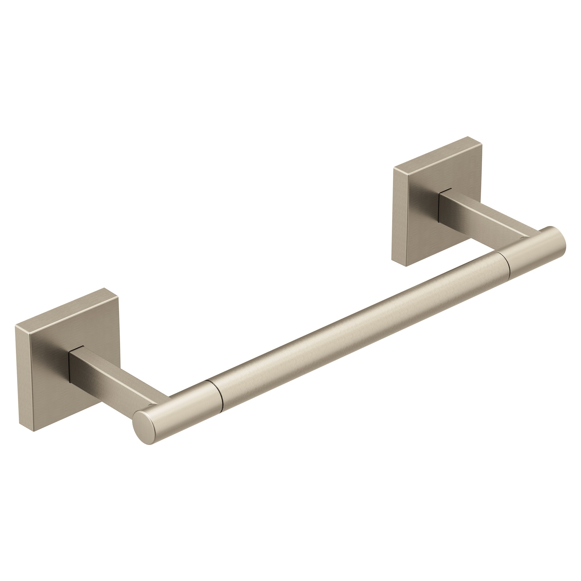 Moen BP1886BN 9-in Brushed Nickel Wall mount Single Towel Bar
