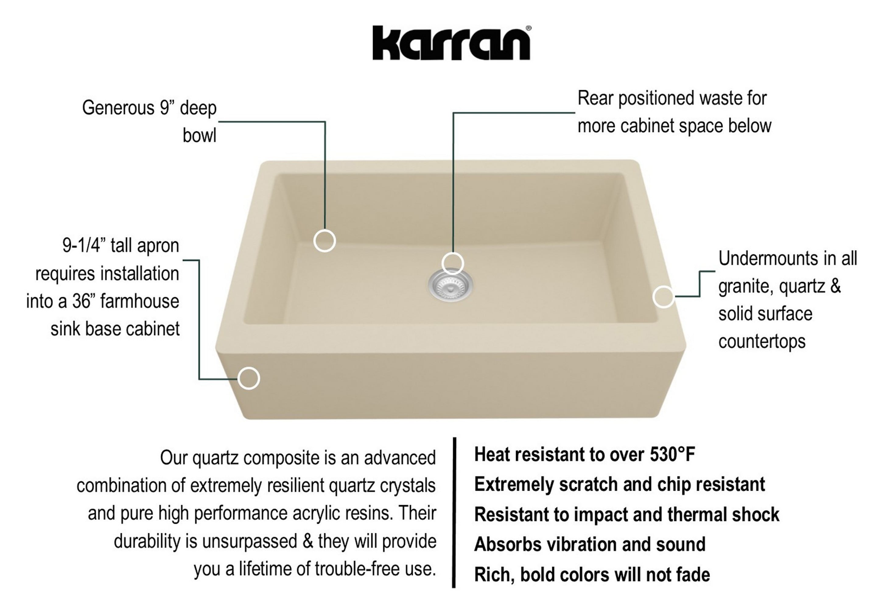 Karran QA-740-BI Kitchen-Sinks - View #4
