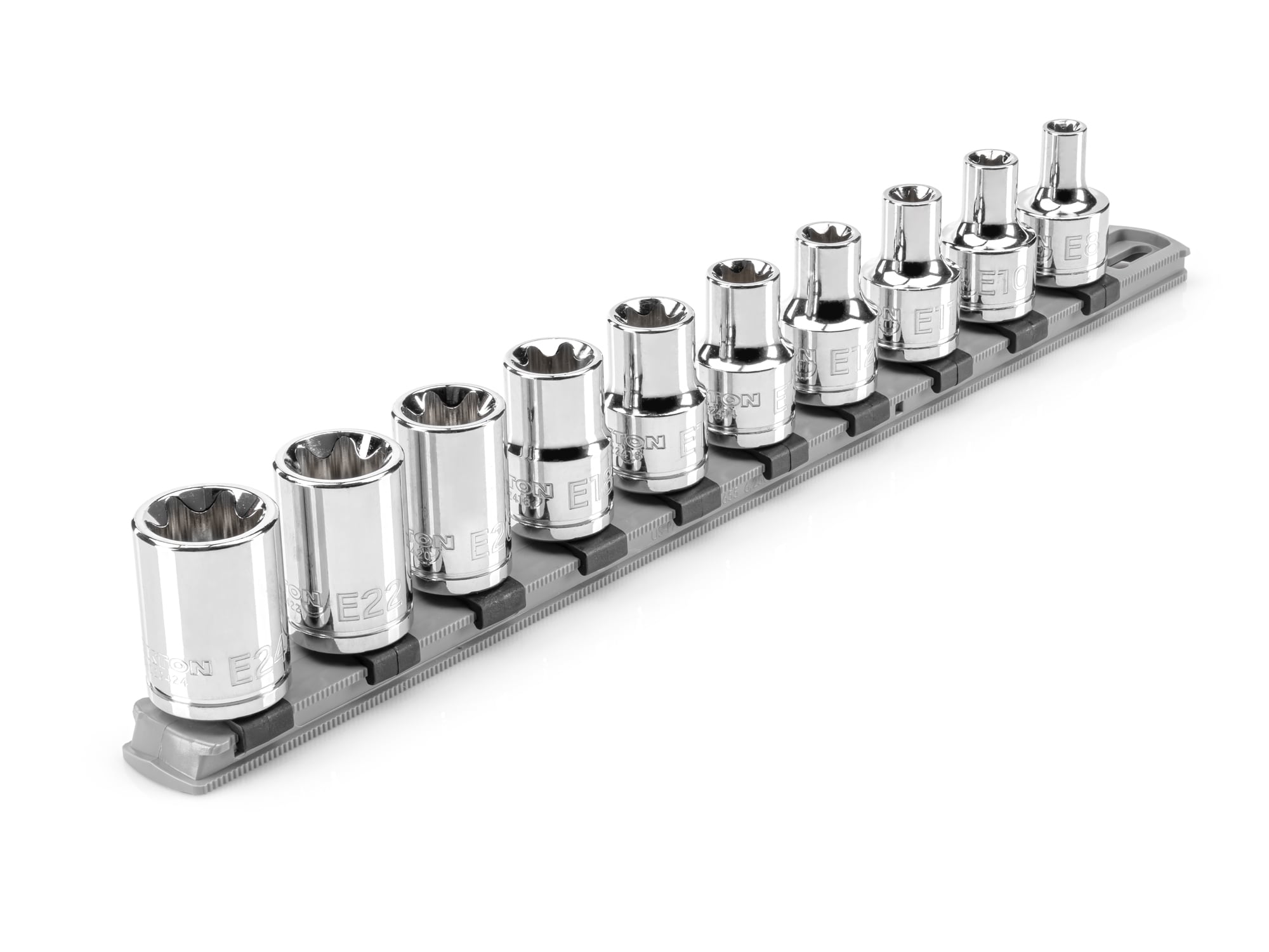 TEKTON SHD92117 10 -Piece 1/2-in Drive Set External torx Bit Driver Socket Set
