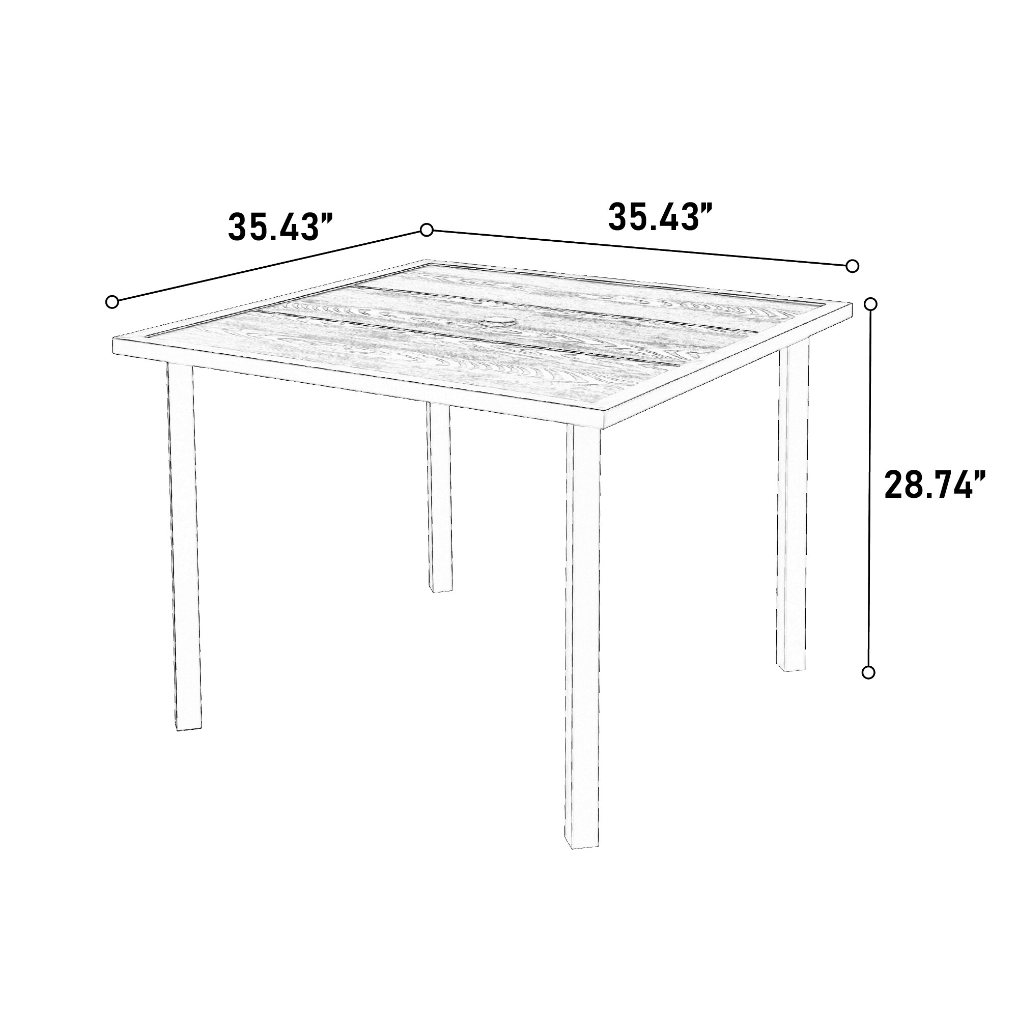 LIVIZA GAZ64P00042 Patio-Dining-Sets - View #6