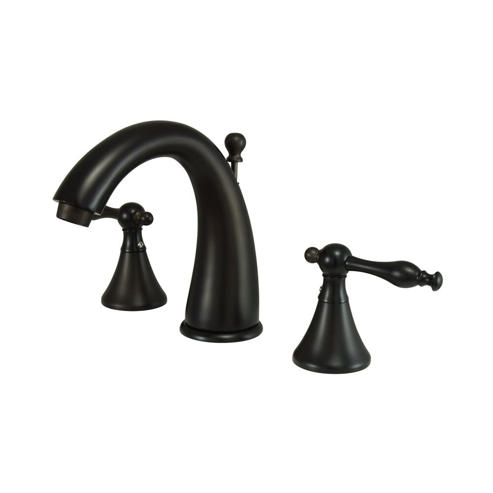 Elements of Design Oil-Rubbed Bronze Widespread 2-Handle Bathroom Sink ...