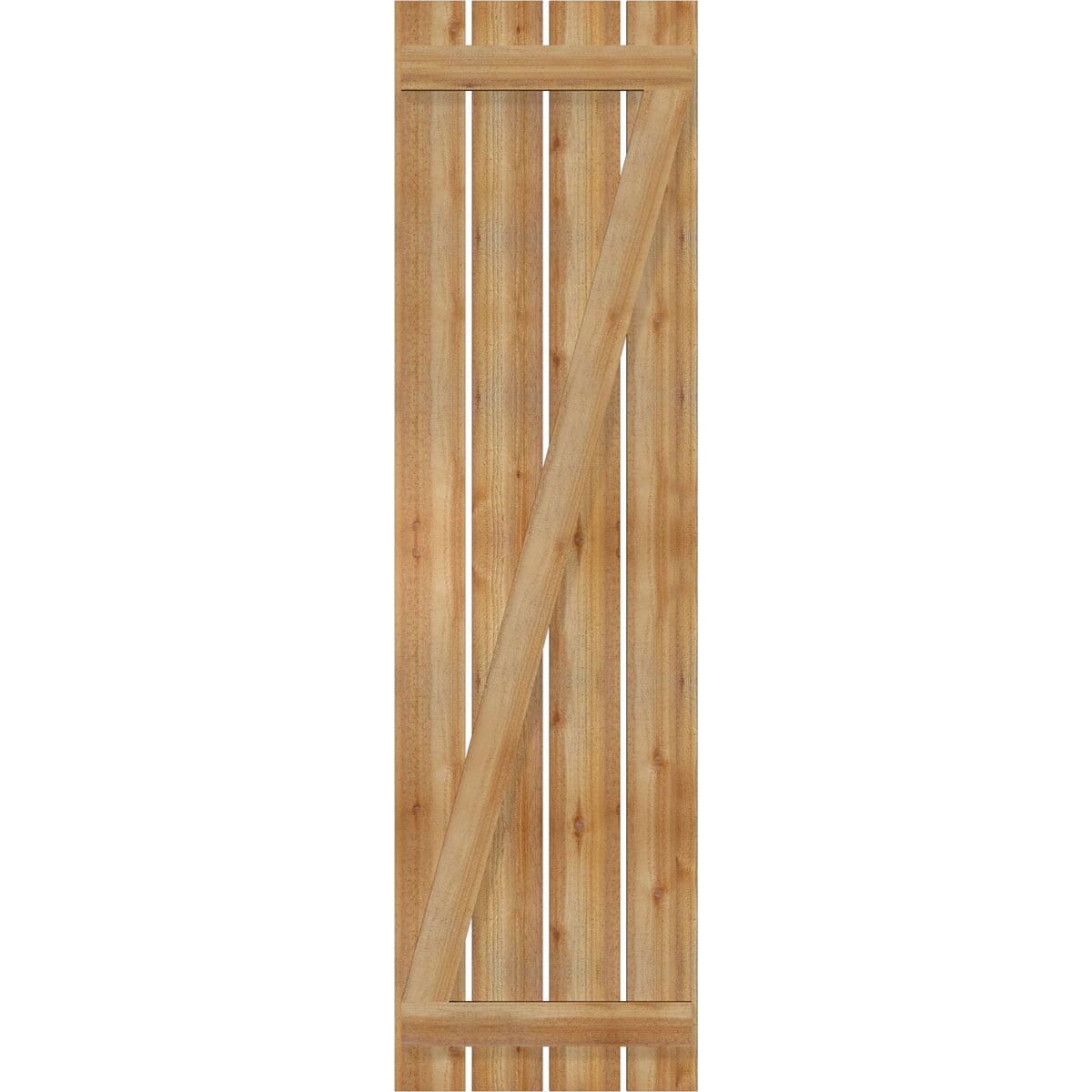 Ekena Millwork RBS06Z23X083RWR Exterior-Shutters - View #5