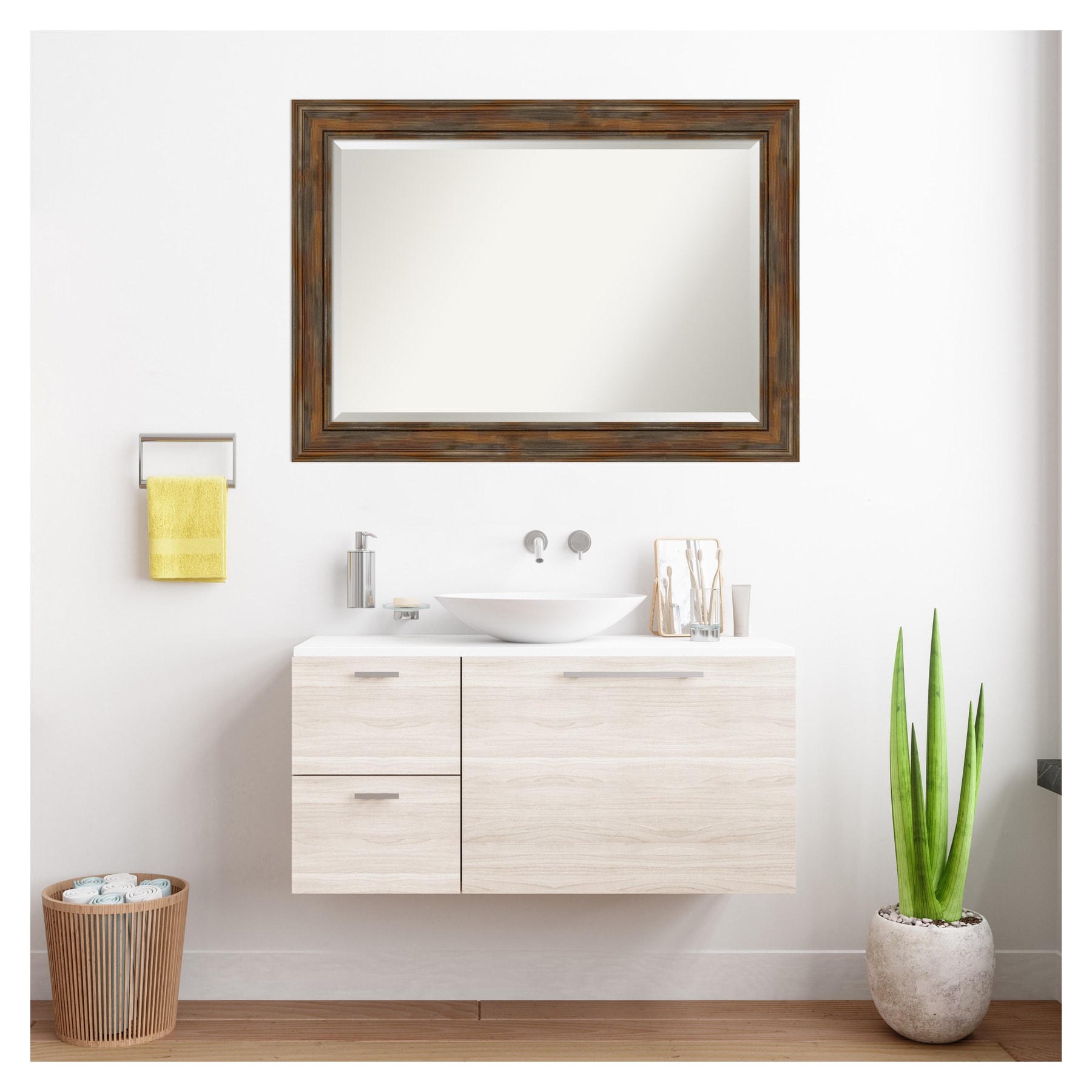 Amanti Art DSW4094503 Framed-Bath-Mirrors - View #6