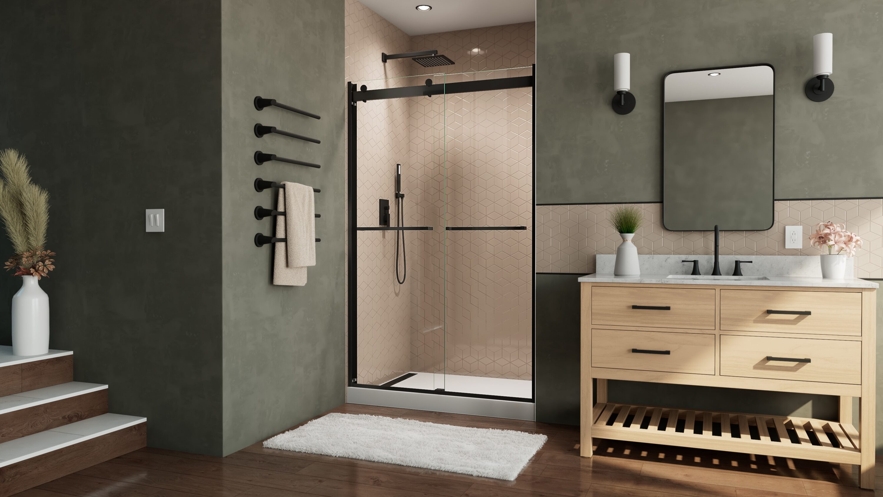 DreamLine SHDR-634876H-09 Shower-Doors - View #2