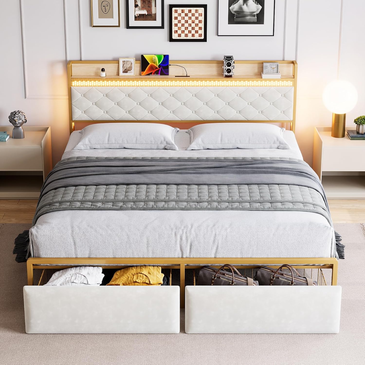 Qeetex LHF-BED-PHO-0YDYUNNH beds - View #3