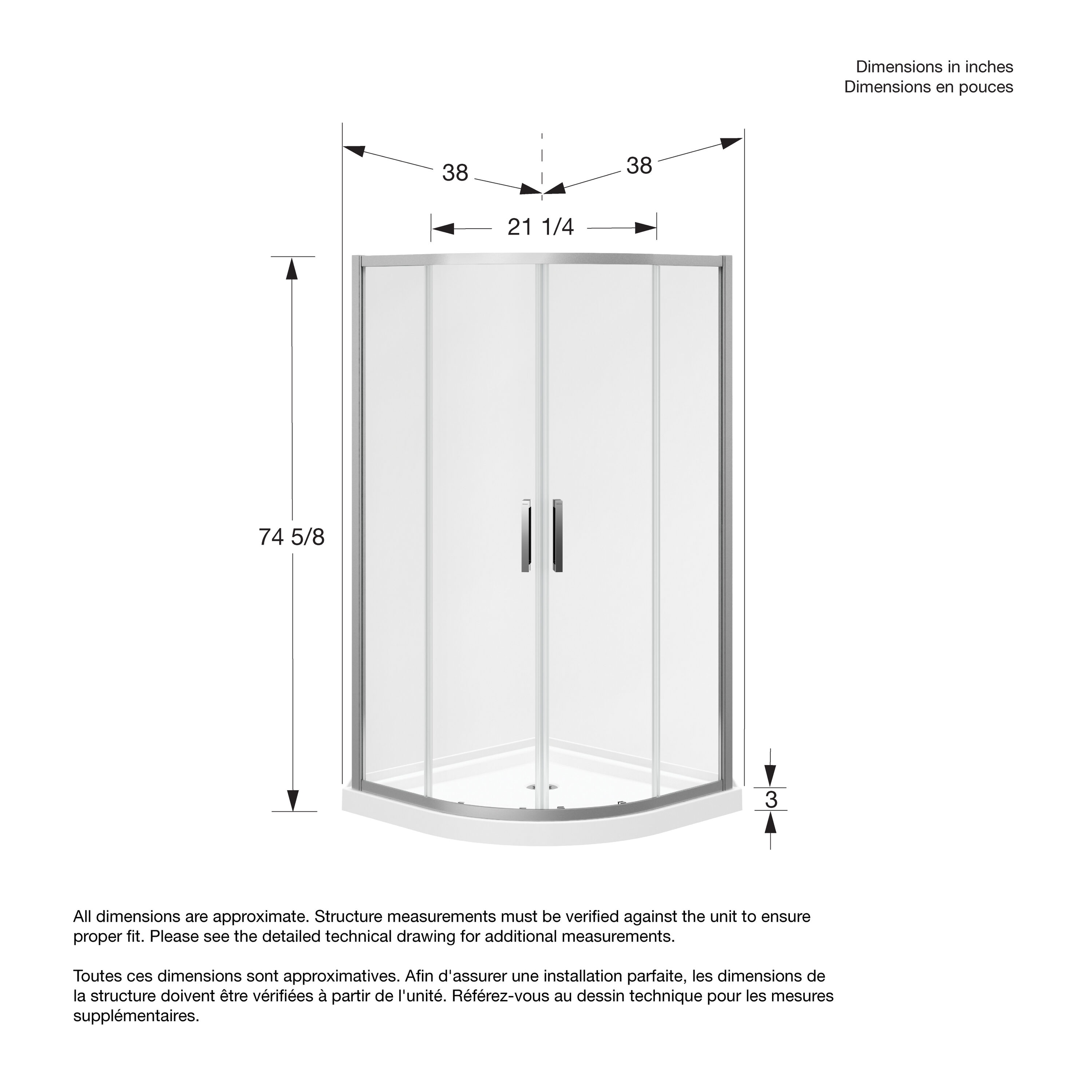 MAAX 300021-900-084-000 Alcove-Shower-Kit - View #4