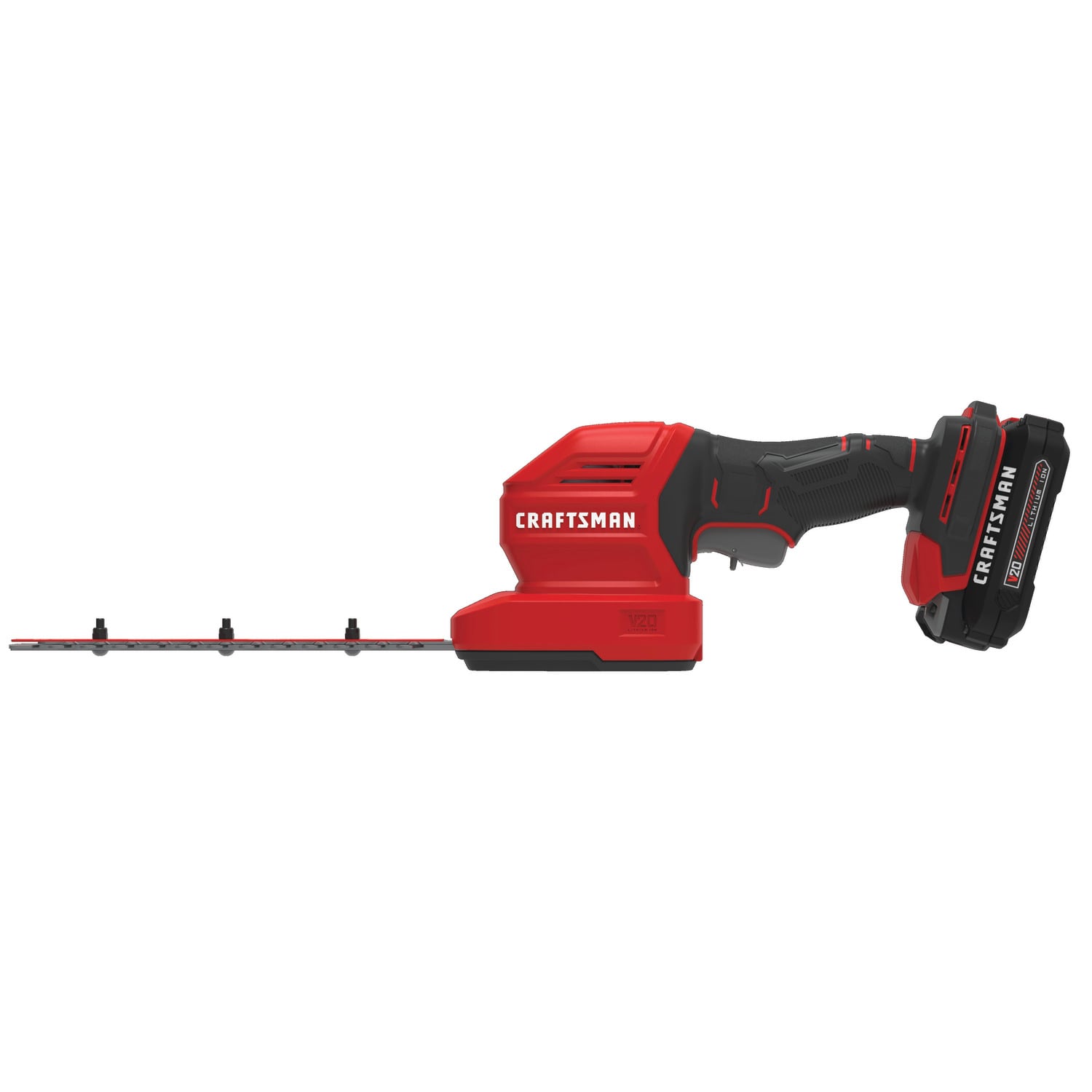 CRAFTSMAN V20 20 volt Max 8 in Battery Hedge Trimmer 1.5 Ah Battery and Charger Included CMCSS800C1 at Lowes