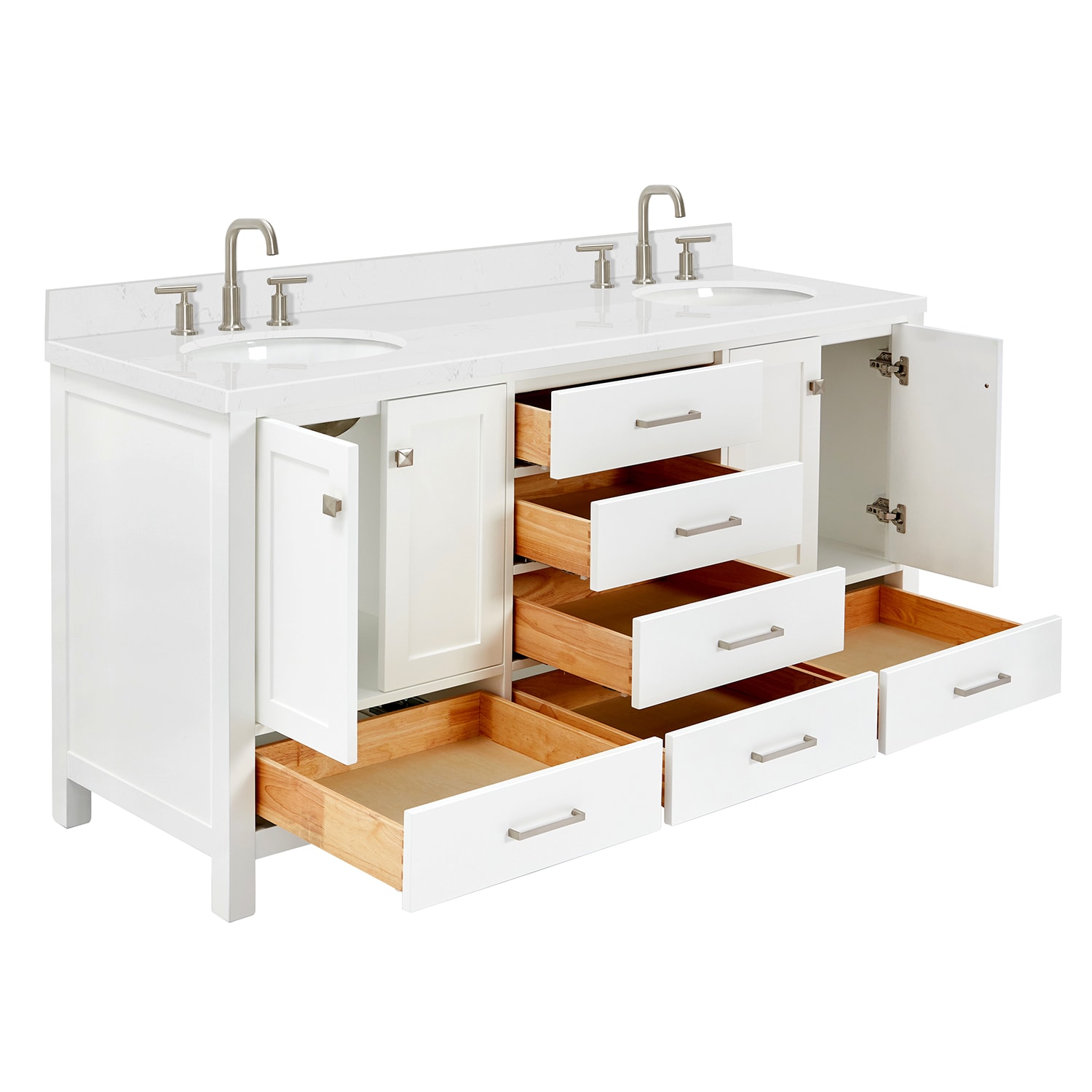 ARIEL A066DCQOVOWHT Bath-Vanity-Combo - View #10