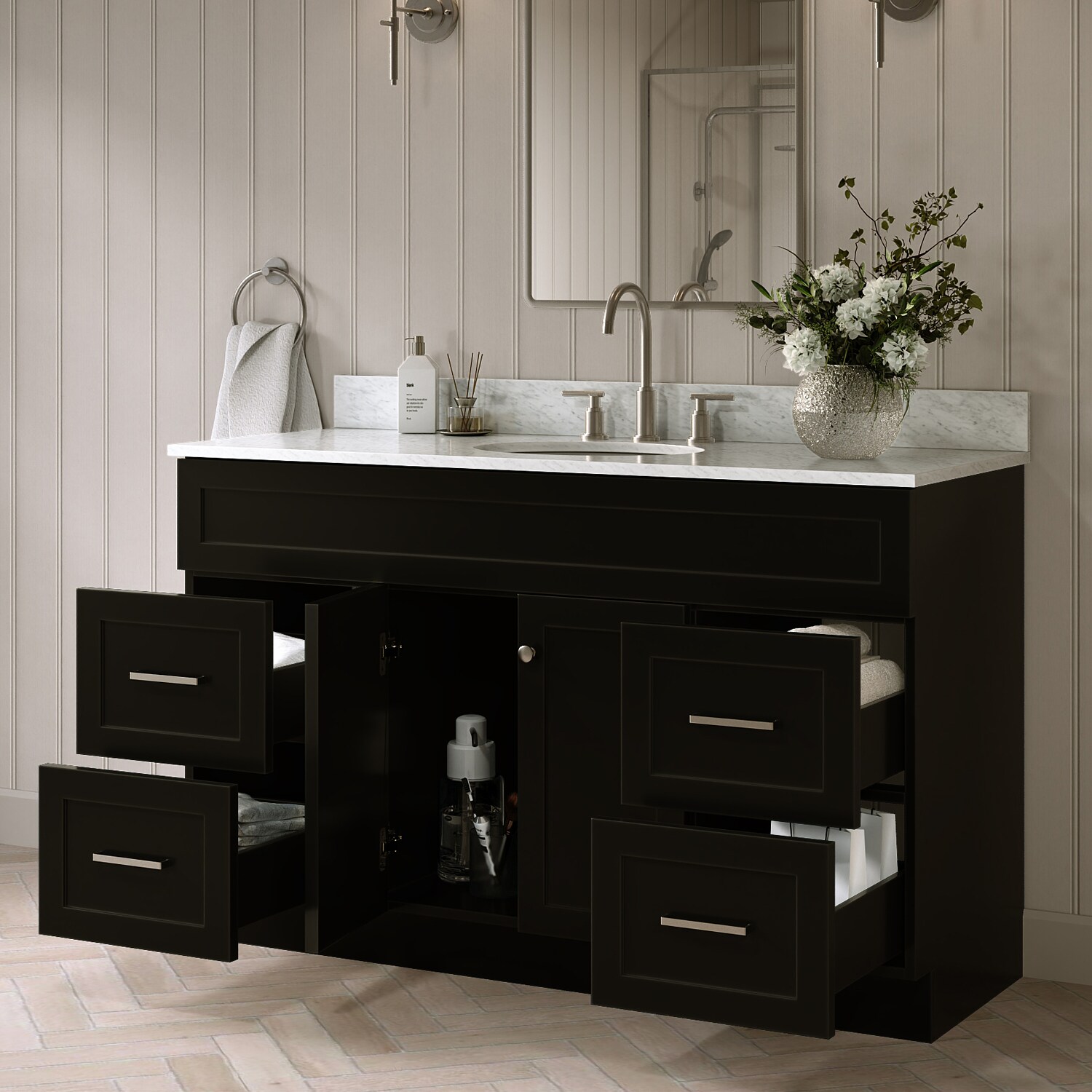 ARIEL F055SCW2OVOBLK Bath-Vanity-Combo - View #3