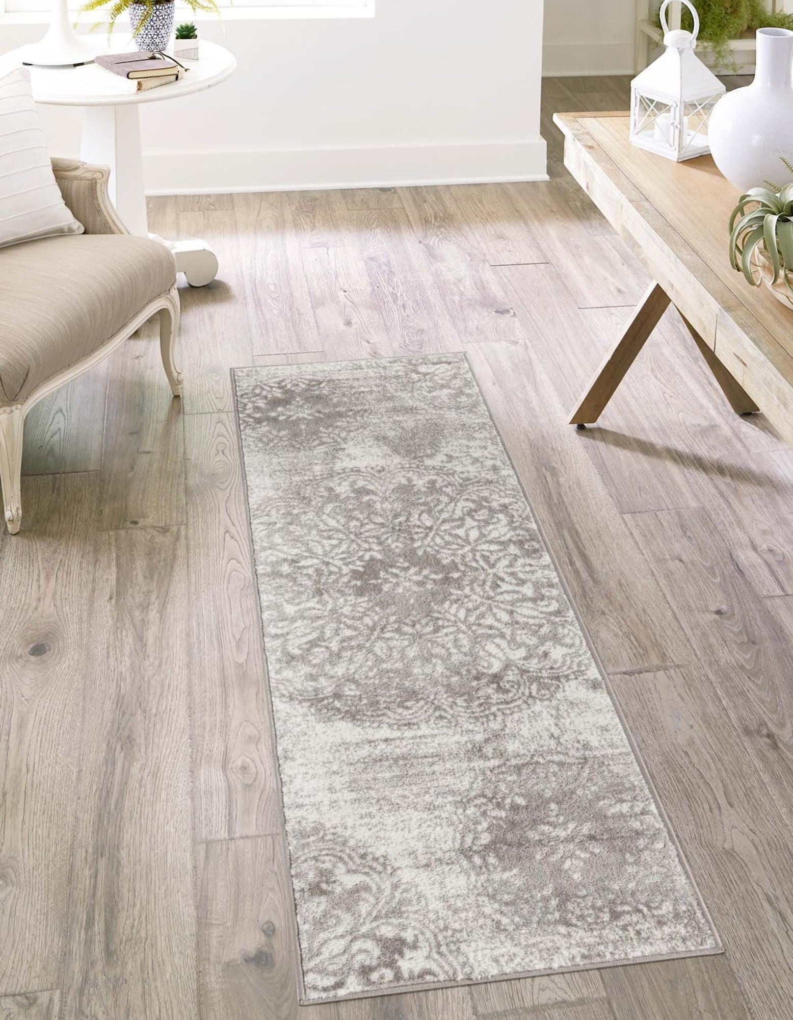 Unusual Abstract Rug Grey Industrial Rug Polyester Pet Friendly Non-Slip  Backing Washable Area Rug for Living Room