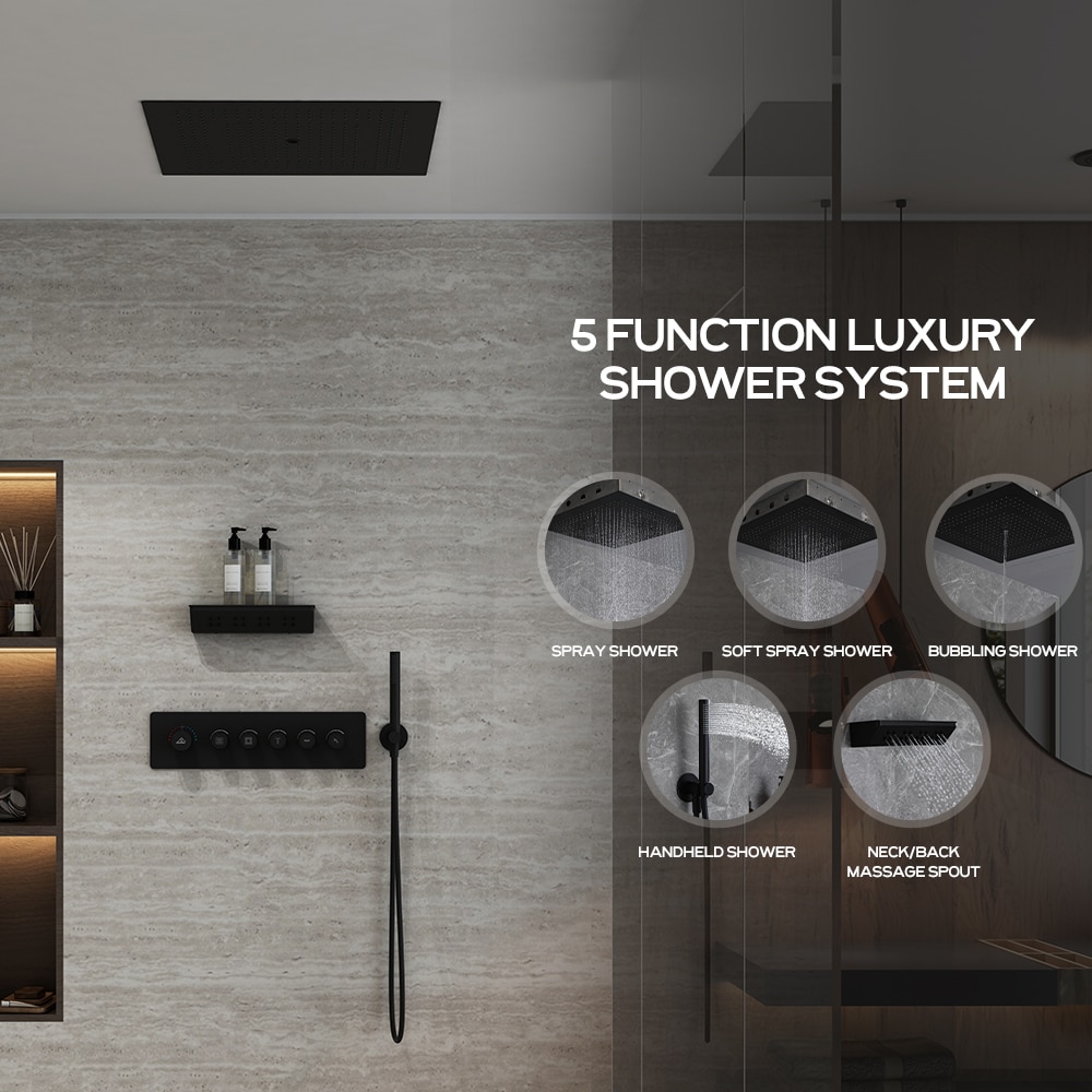 CASAINC KCHS0027-MB Showerhead-Bar-Panels - View #2