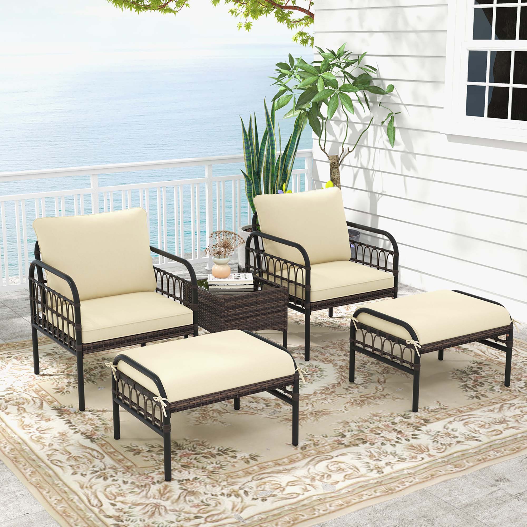 Costway LWS00068 Patio-Conversation-Sets - View #3