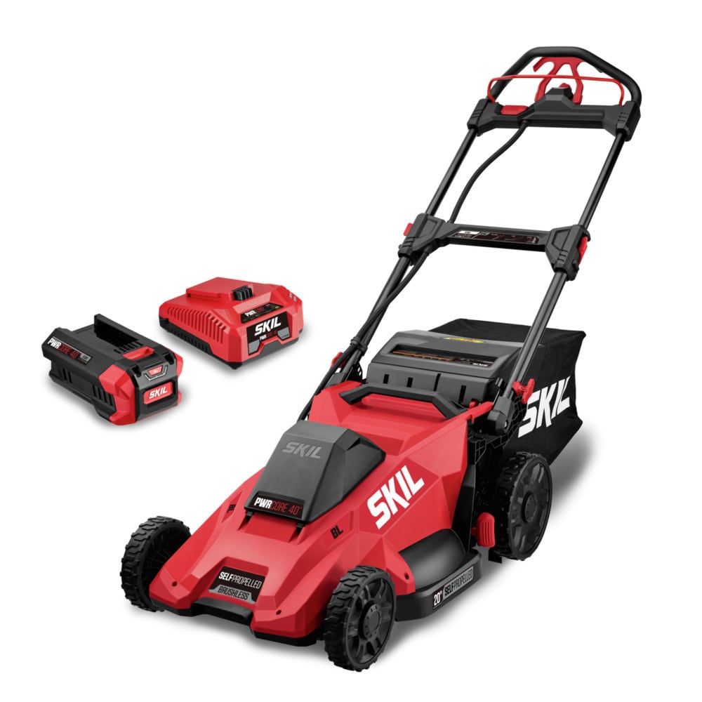 SKIL PWR CORE 40volt 20in Cordless Selfpropelled 6 Ah (Battery and
