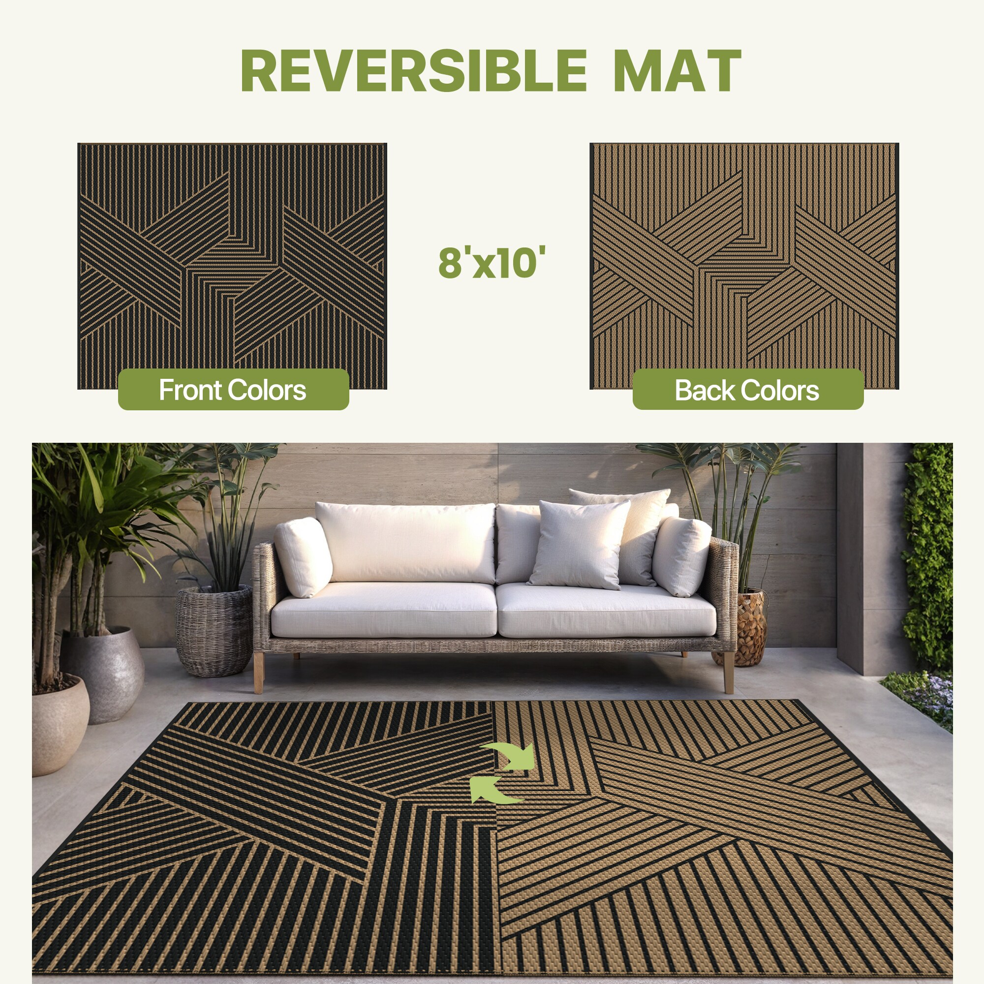 BAVNI PD42BLACKBROWN8X10 rugs - View #4