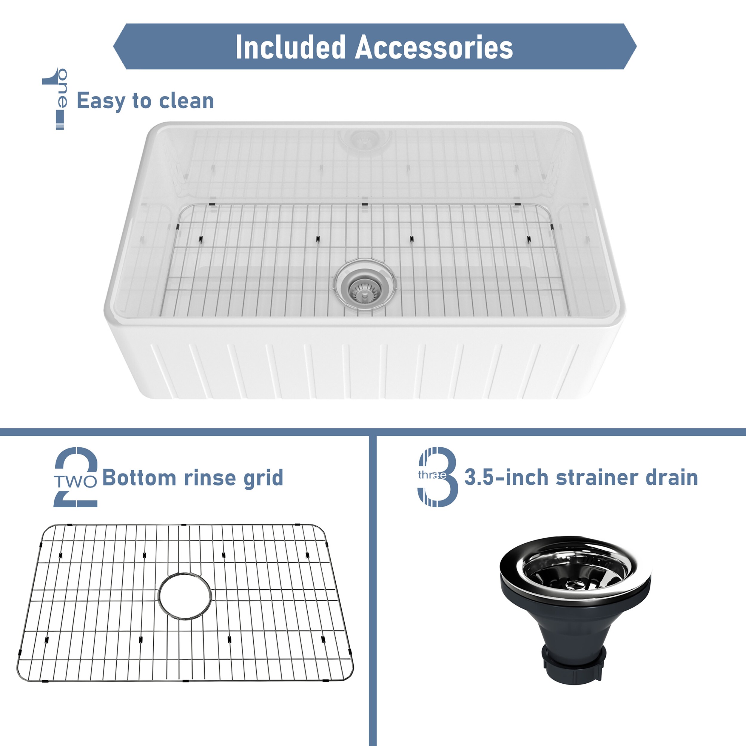 CASAINC YS-FH-SINK-019-WE Kitchen-Sinks - View #8