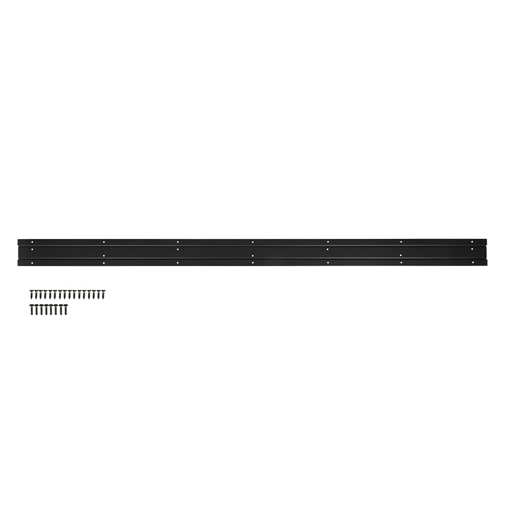 Newtechwood Allure 6 Ft Drink Rail In Black In The Stair Railing Kits 