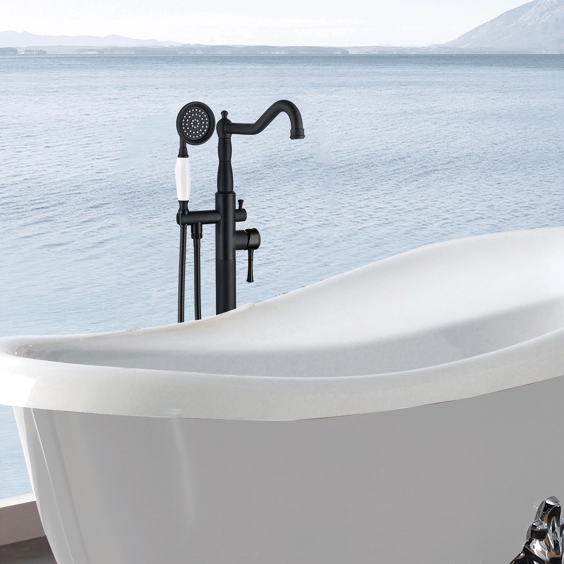 Clihome TC-083MB-BF Roman-Tub-Faucets - View #10