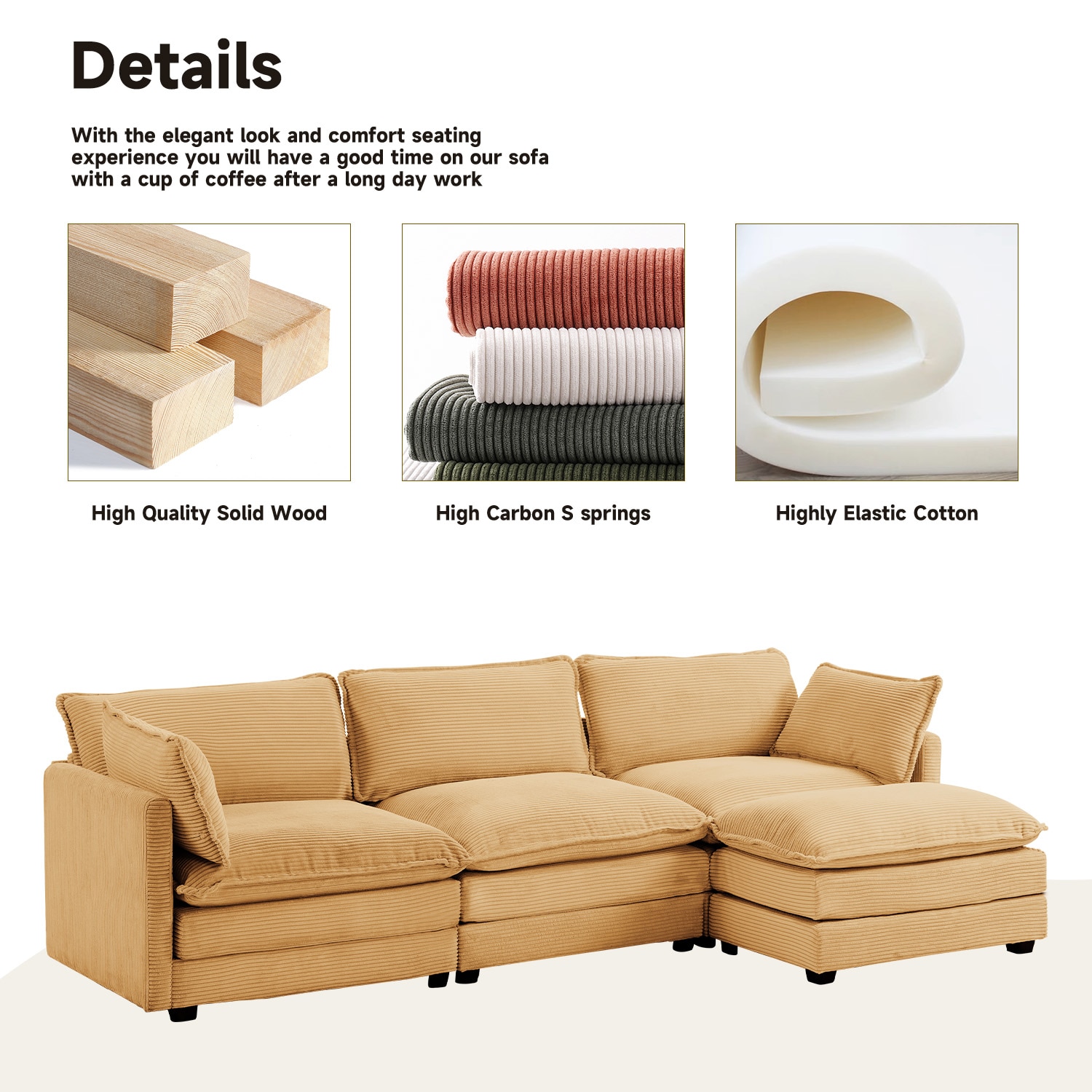 JEAREY XNECW-BK Sofas-Loveseats - View #2