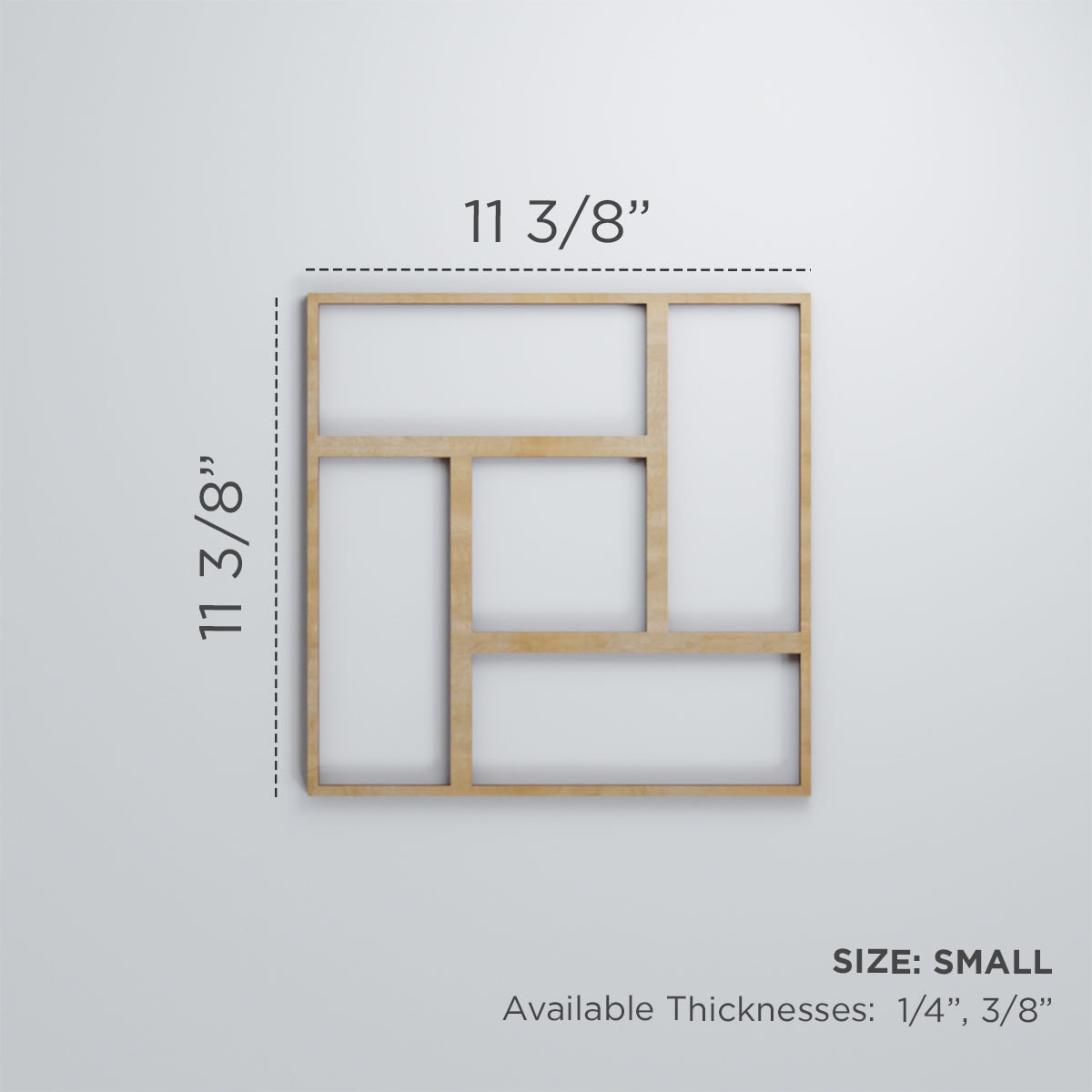 Ekena Millwork WALW12X12X0375SHFWA Wall-Panels - View #2