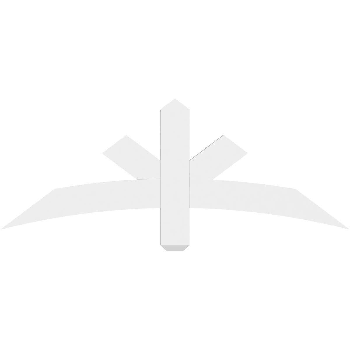 Ekena Millwork GBP048X18X0204ALB00 Exterior-Brackets-Braces - View #2