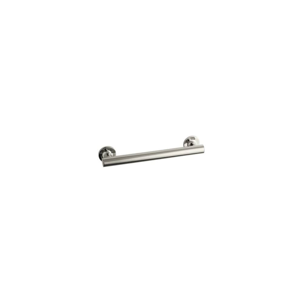 KOHLER 11891-SN Purist 12.0-in Vibrant Polished Nickel Wall mount Grab Bar ( 300.0-lb Weight Capacity )