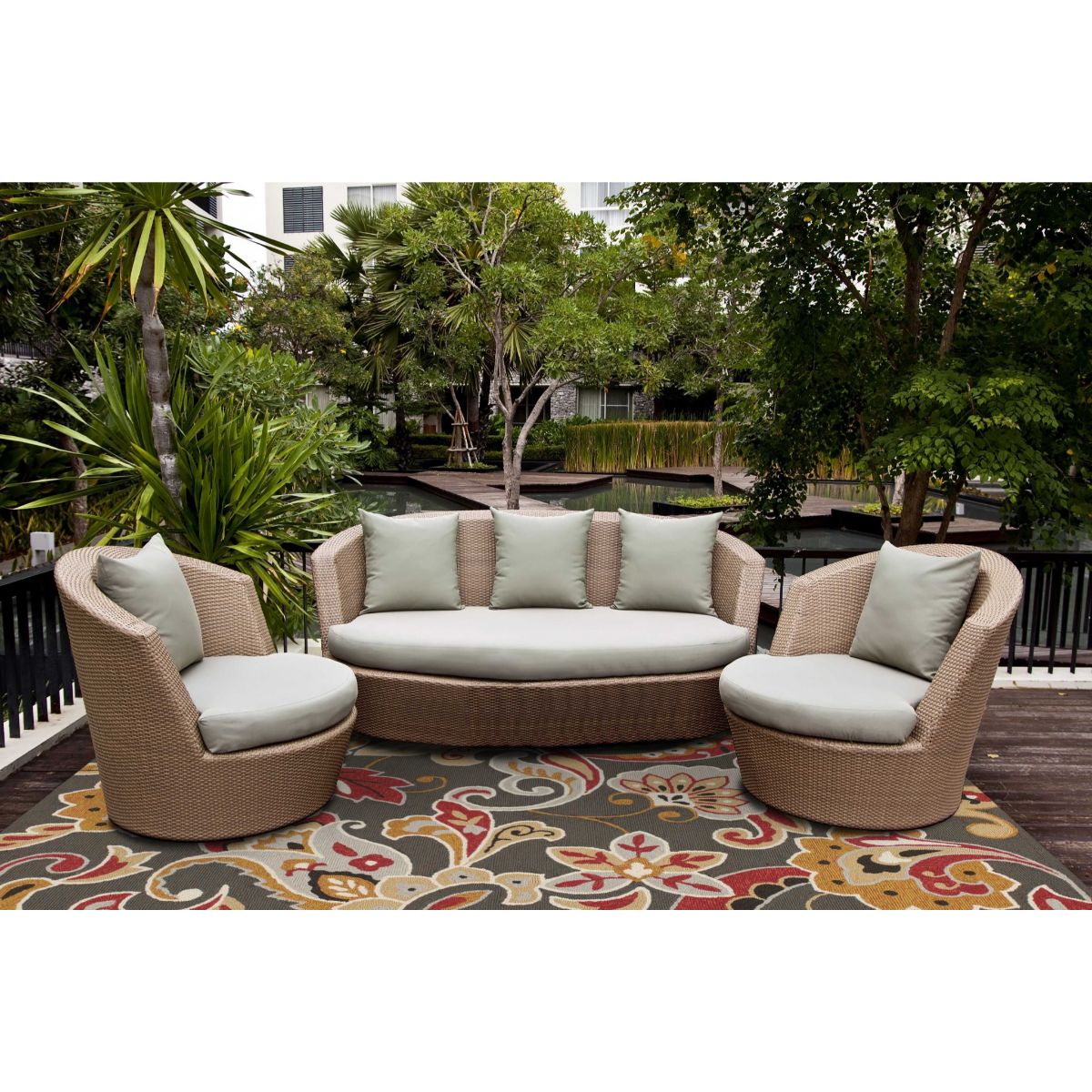 HomeRoots 349919 Bernadette 7 X 9 (ft) Taupe Indoor Abstract Area Rug