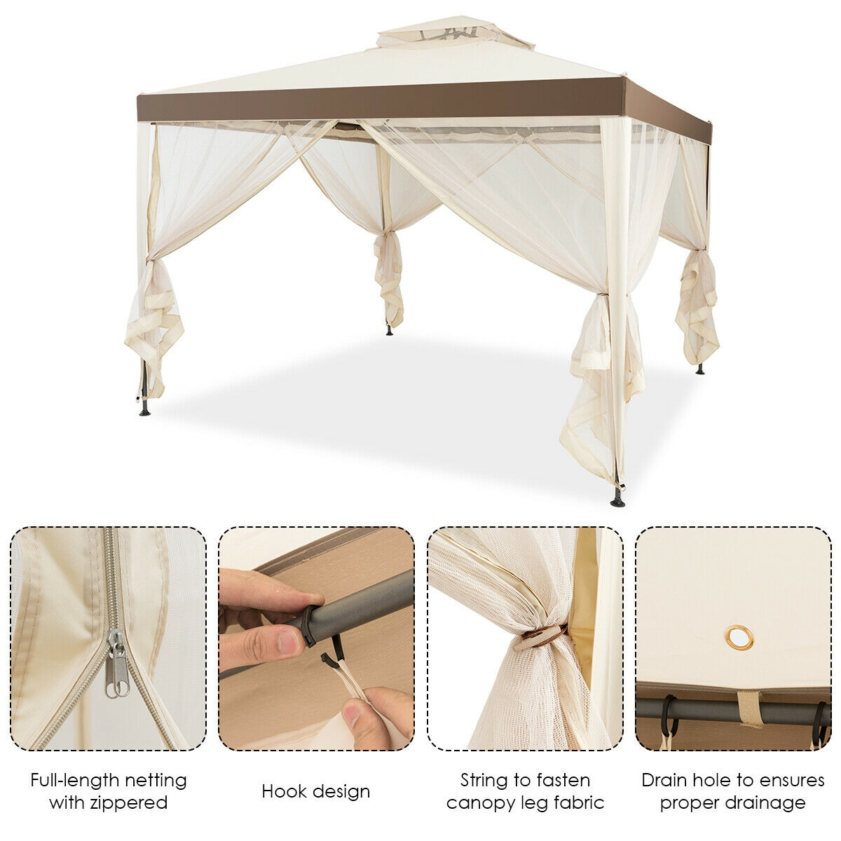 Mondawe 390BE-HY Canopy-Storage - View #4
