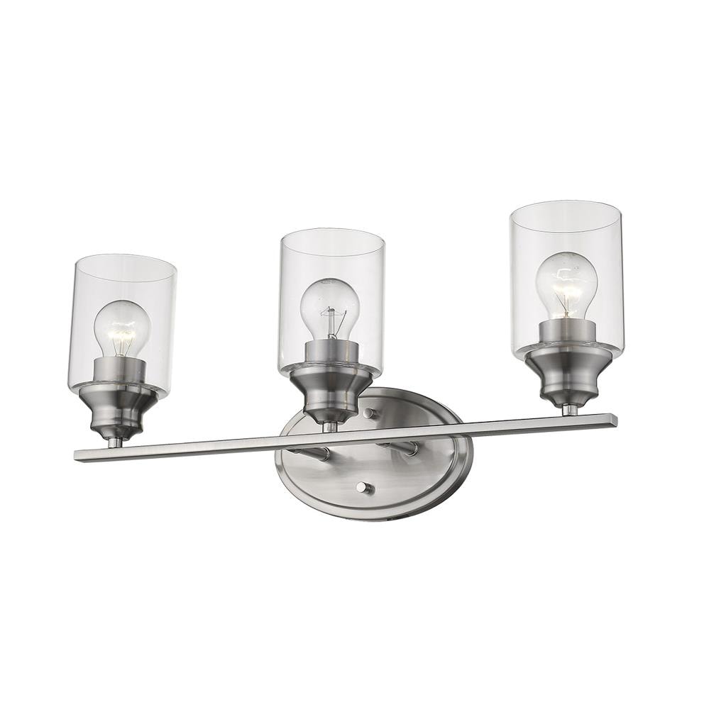 Acclaim Lighting IN41452SN Gemma 22-in 3 -Light Satin Nickel Transitional Vanity light