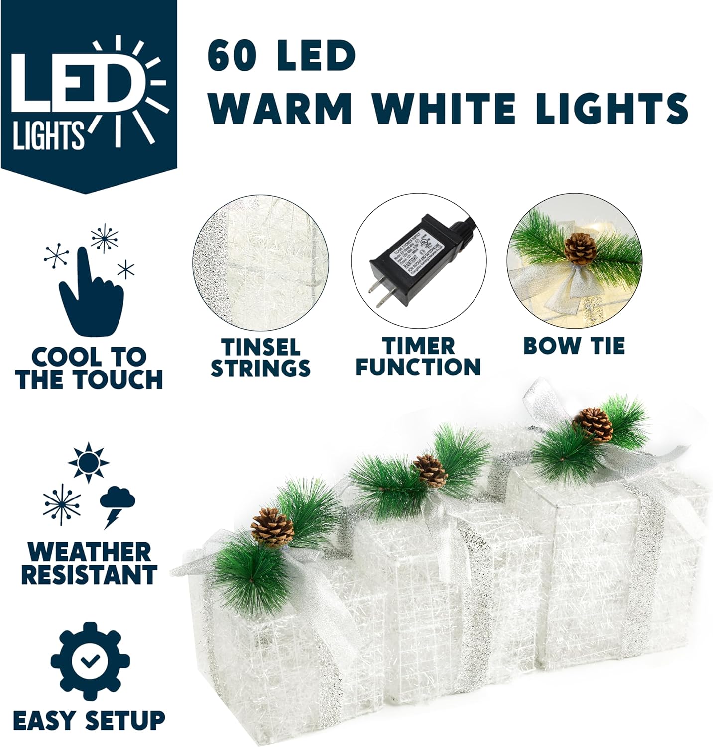 Joyfy 32121P Table-Christmas-Decorations - View #5