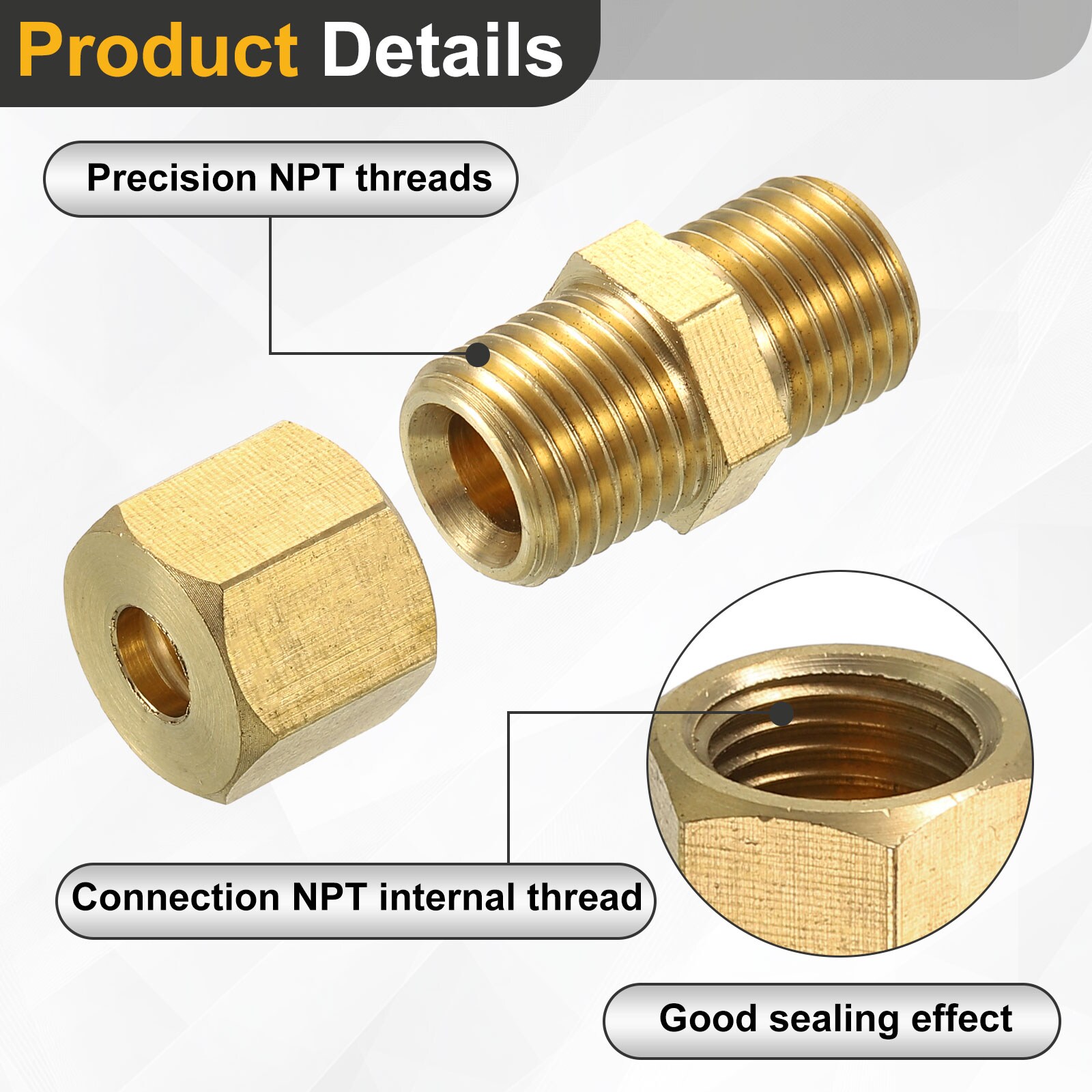 Unique Bargains S26081301UX1885 Structural-Pipe-Fittings - View #3