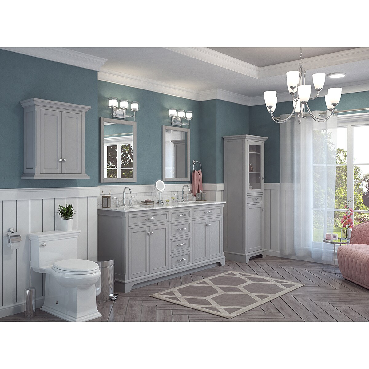 allen + roth 2026FC-24-242 Linen-Cabinets - View #5