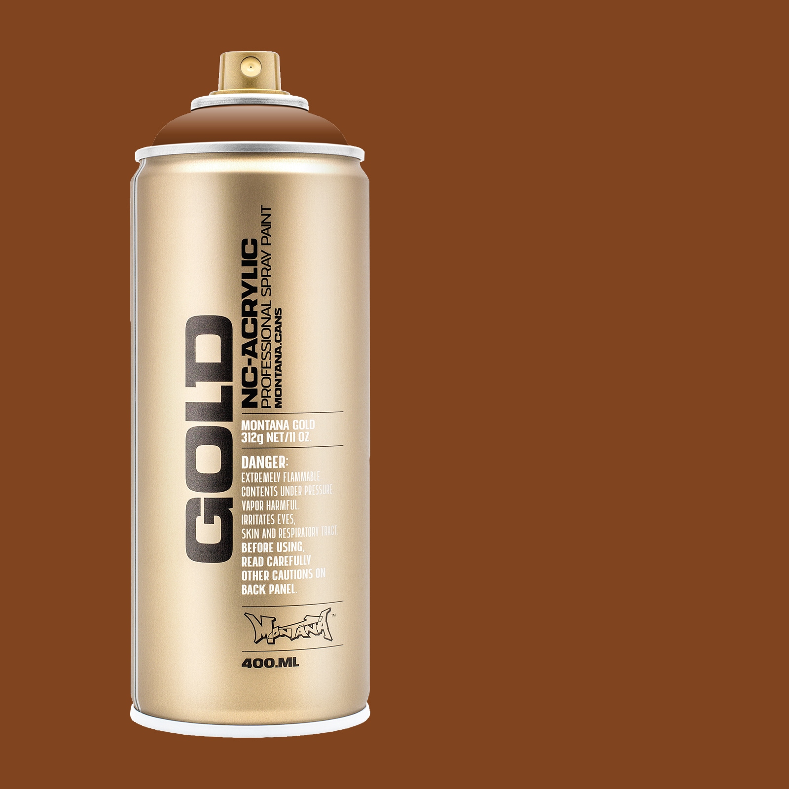 Montana Cans GRANIT EFFECT Matte Brown Spray Paint (NET WT. 11.28