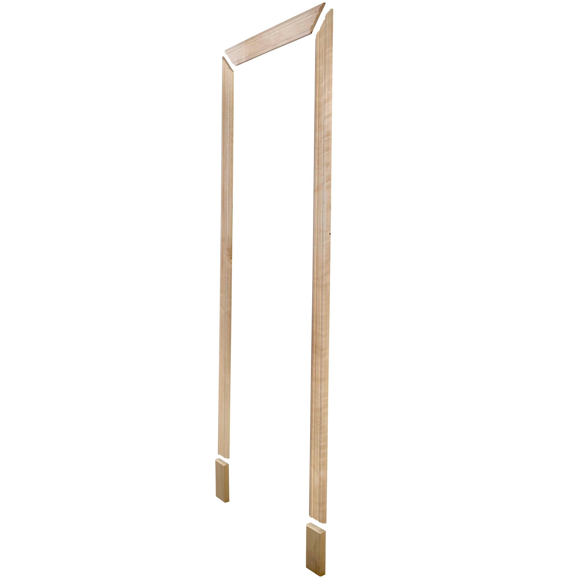 Ornamental Mouldings OML19SET-M28WHW 2.56-in x 28-in x 82-in Spruce pine fir Door casing kit