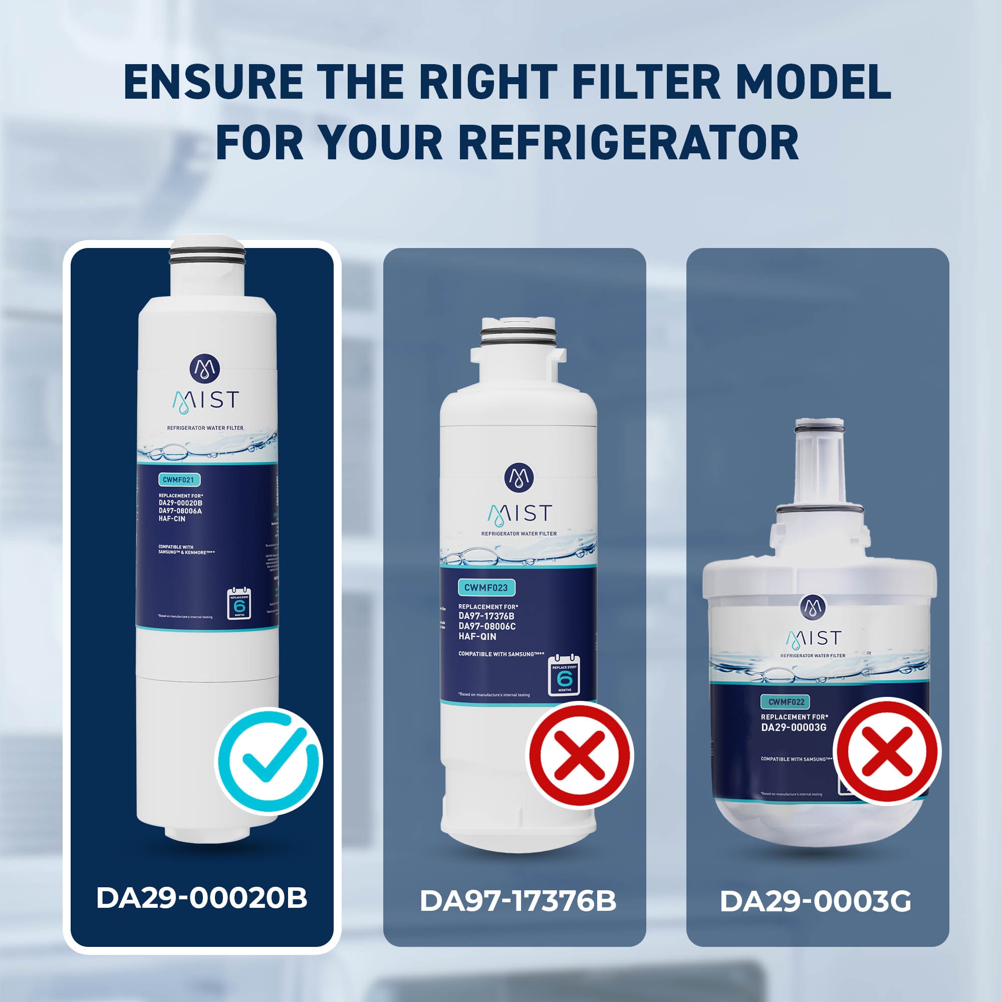 Mist CWMF021 Refrigerator-Water-Filters - View #2