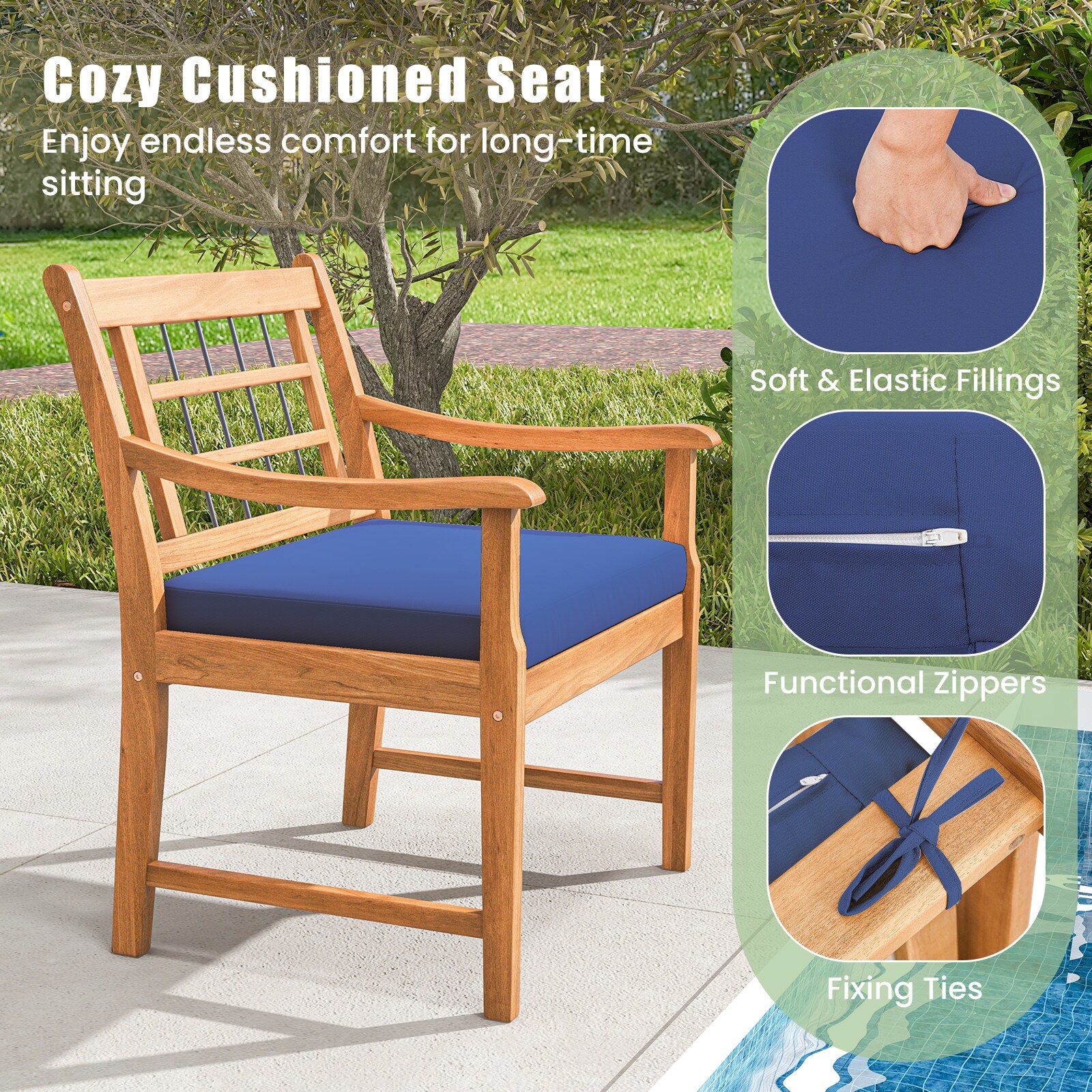 LIVIZA OUJ72587NY Patio-Conversation-Sets - View #3