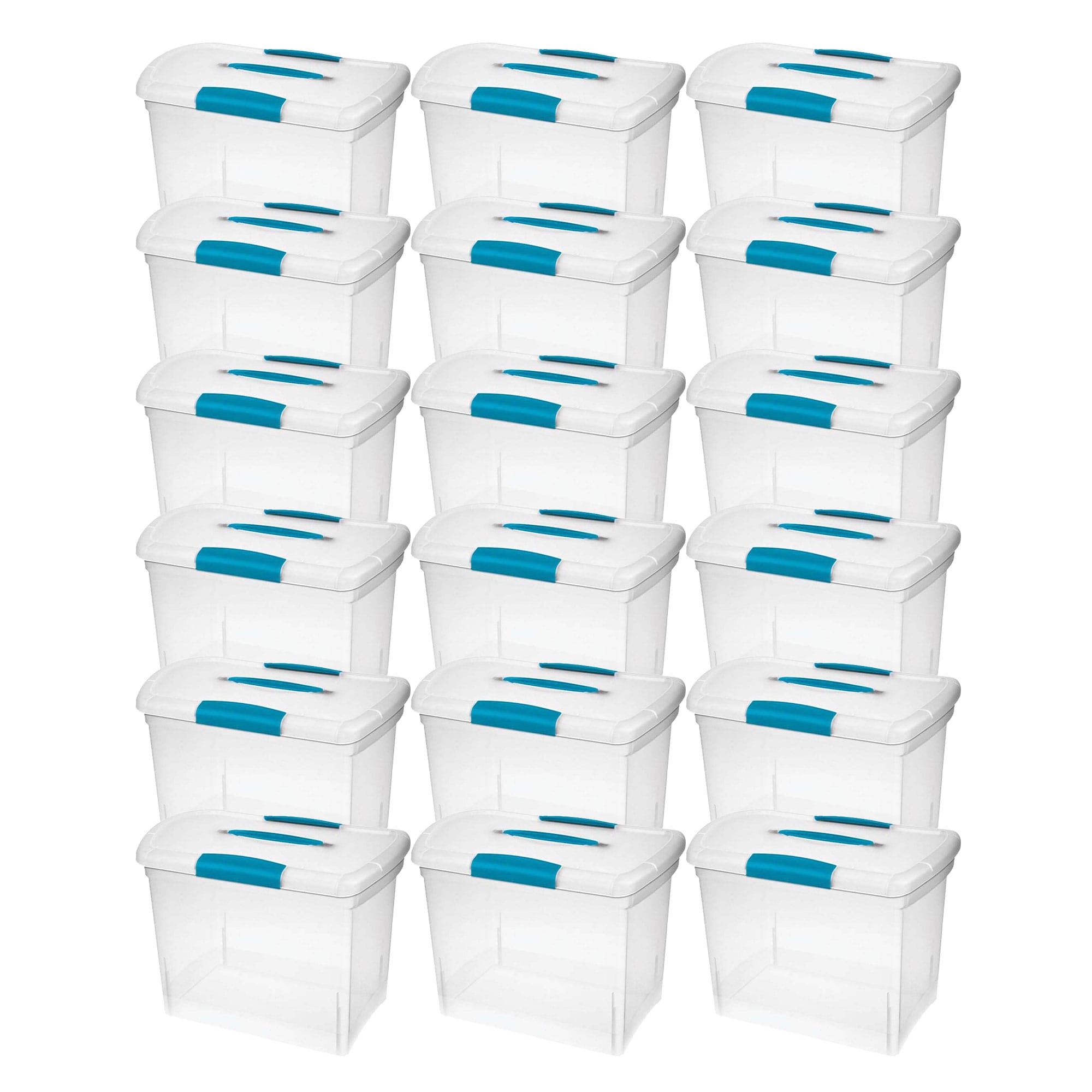 Sterilite Corporation 10-Pack Medium 7-Gallons (28-Quart) Clear